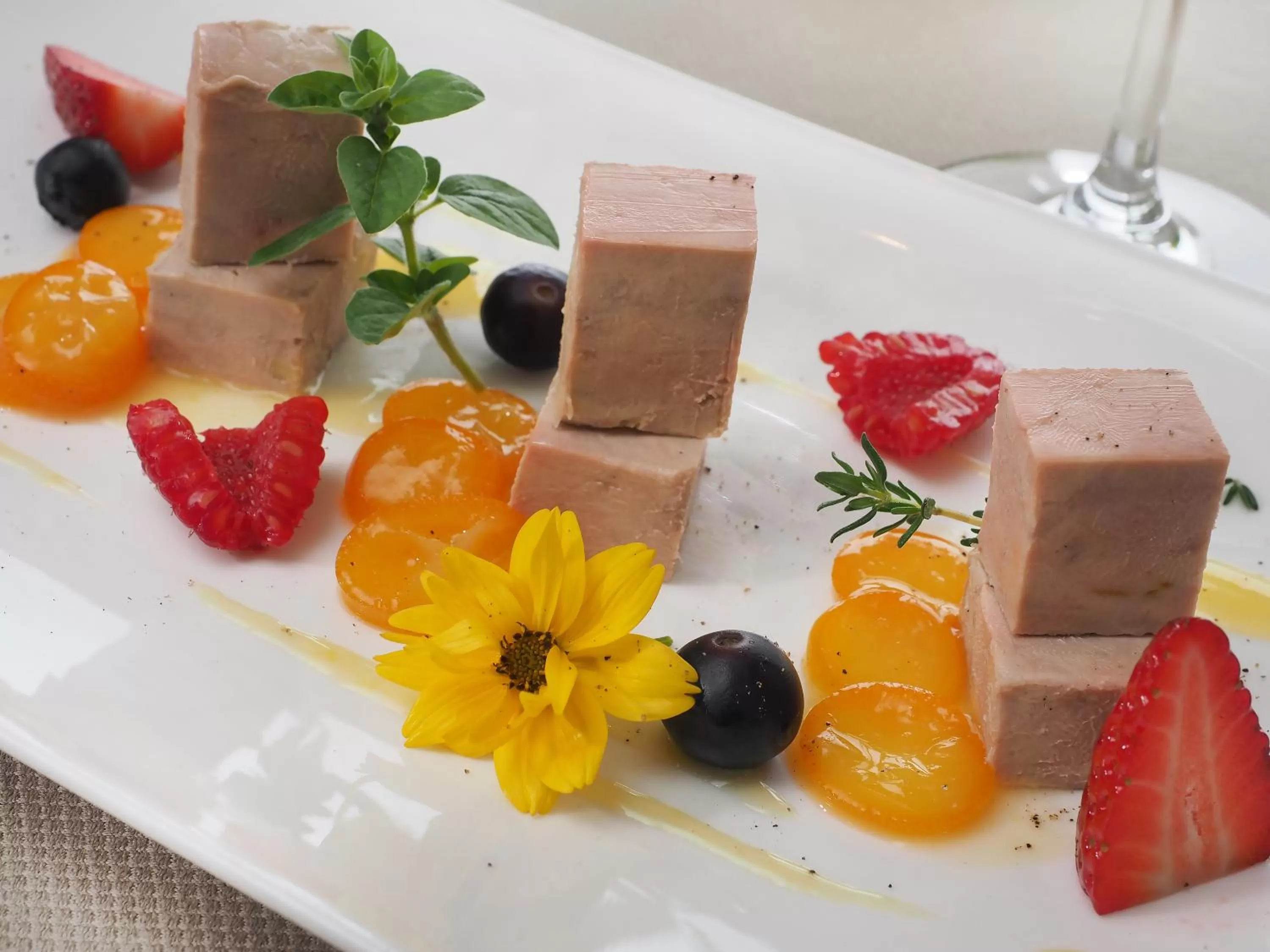 Food close-up in Charme Hotel Ristorante Tre Terre