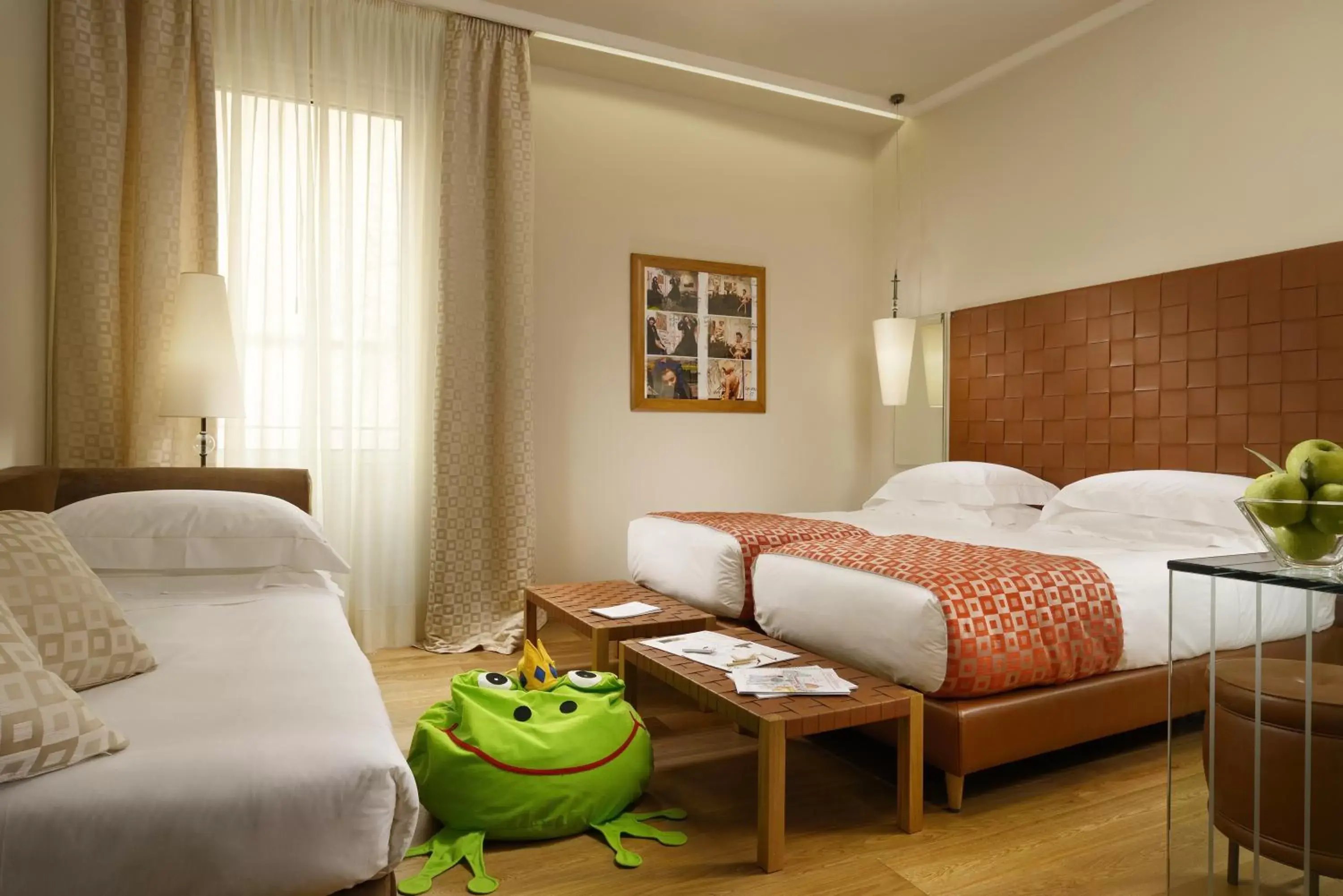 Bed in Grand Hotel Minerva