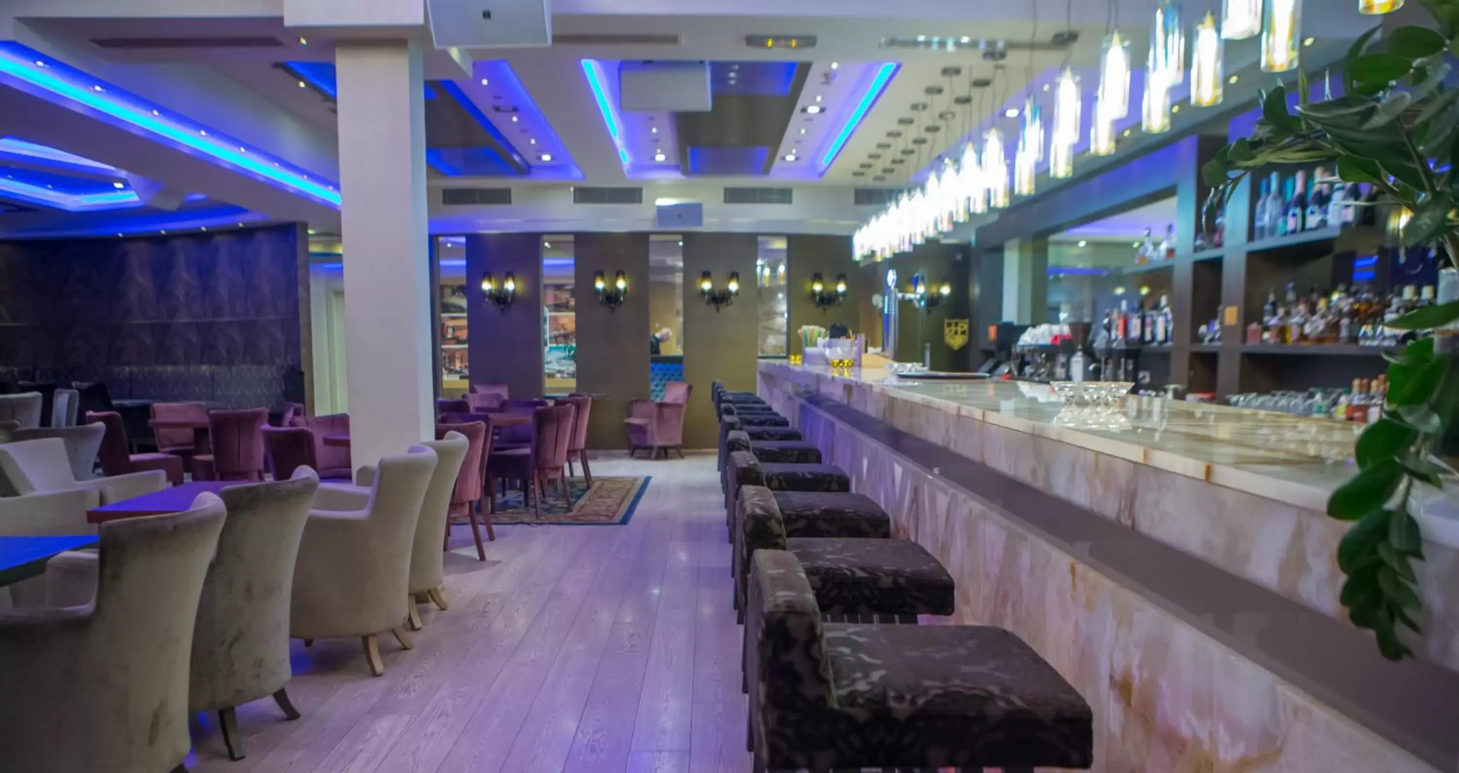 Lounge or bar, Restaurant/Places to Eat in Hotel Pantelidis