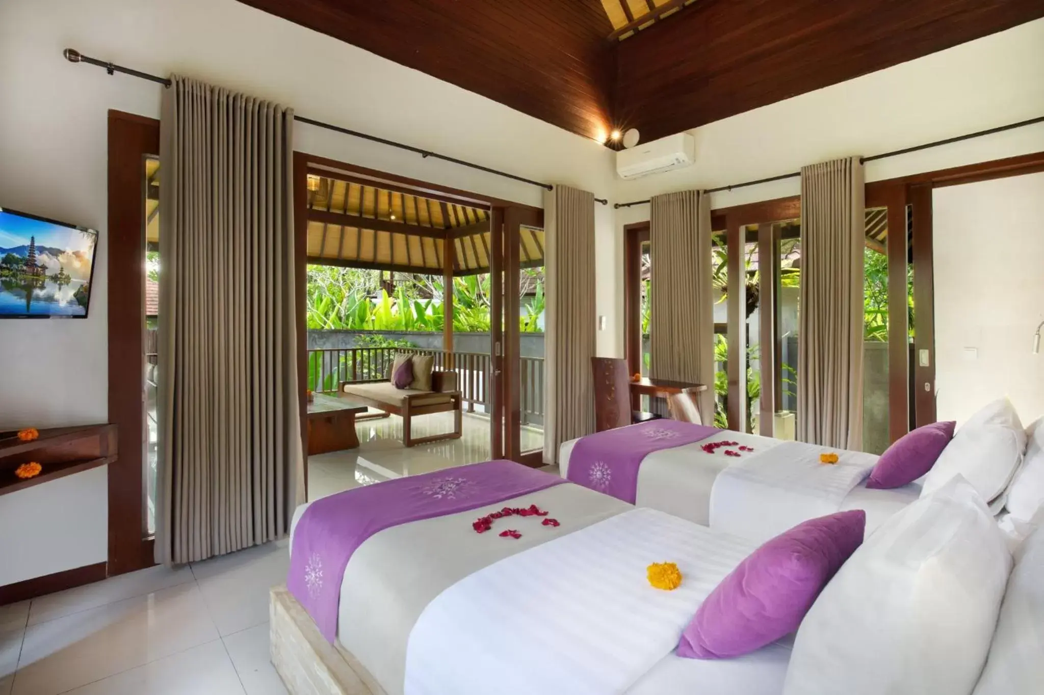 Bedroom in Dedary Resort Ubud by Ini Vie Hospitality