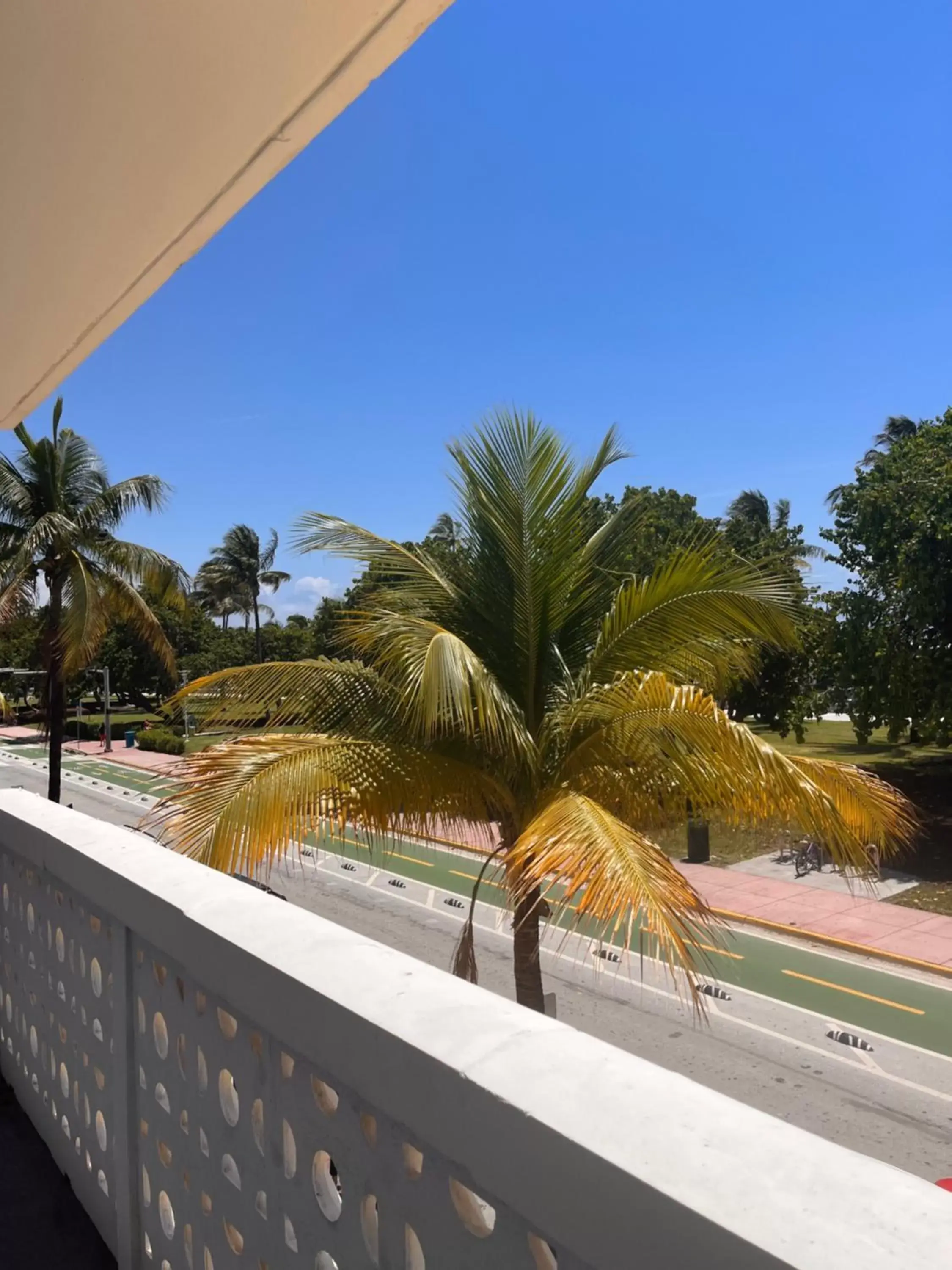 Balcony/Terrace in Suites at The Strand on Ocean Drive