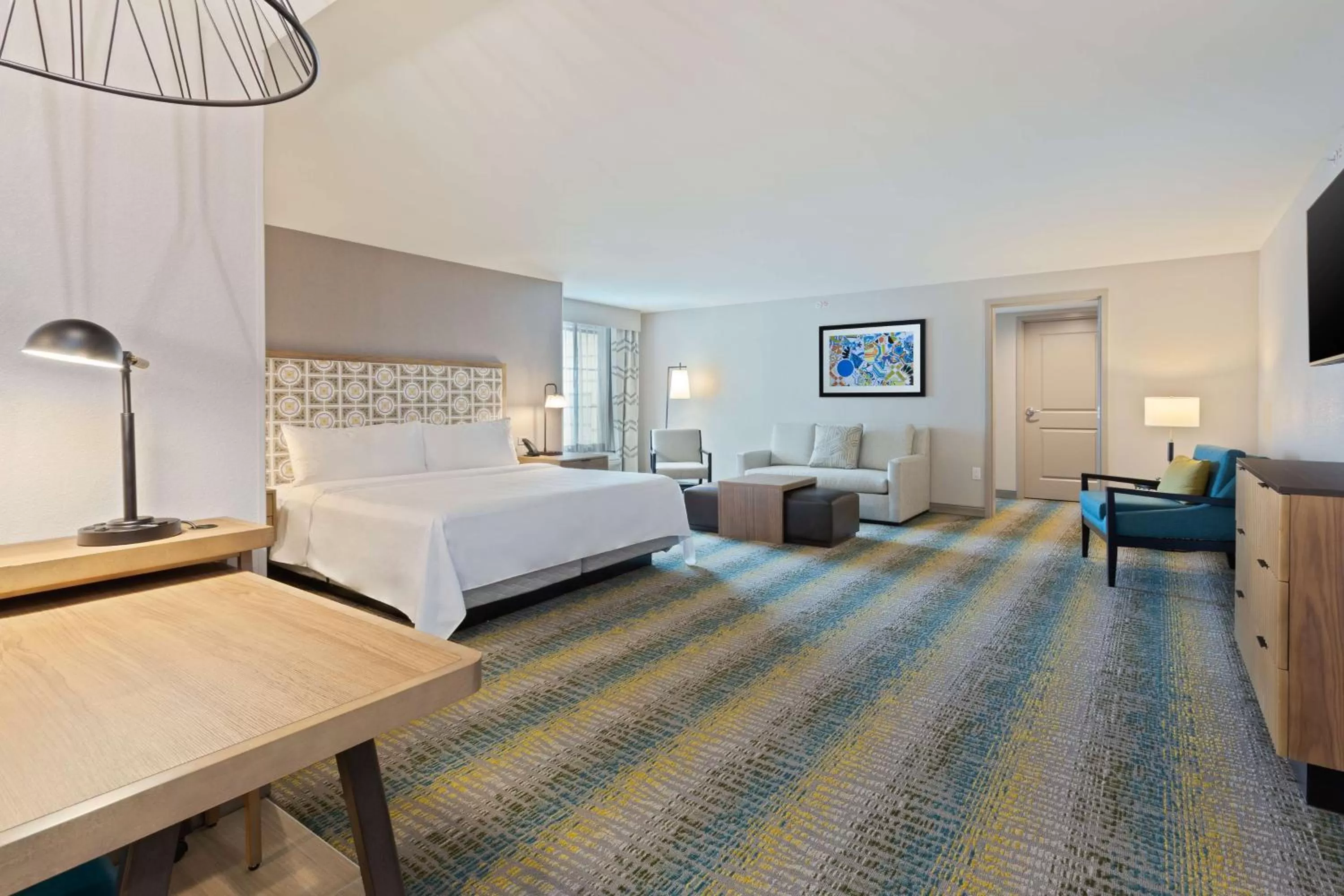 Photo of the whole room, Bed in Homewood Suites by Hilton St Augustine San Sebastian