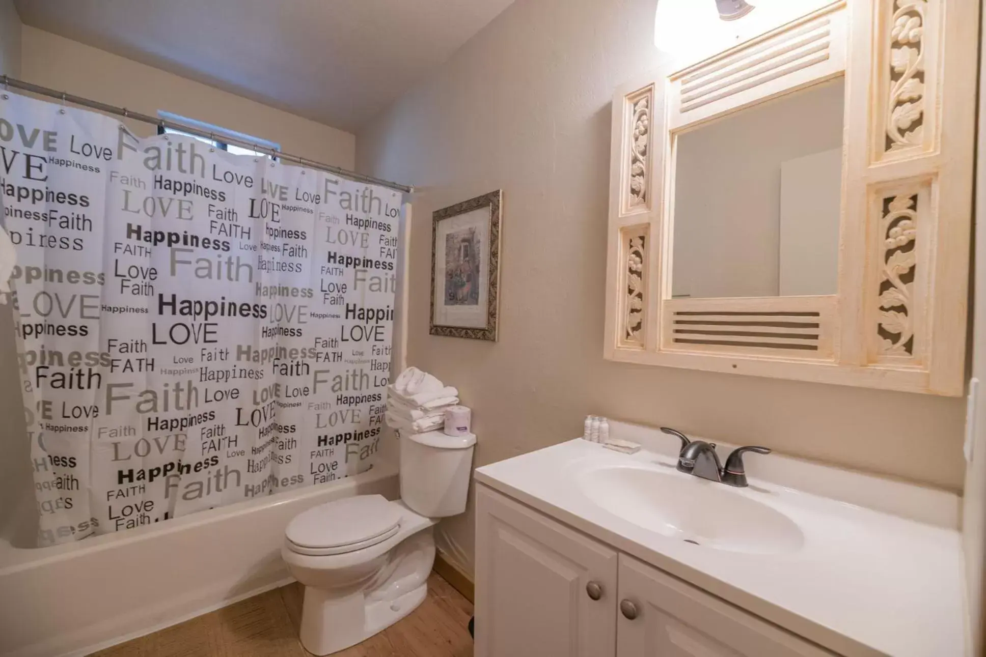 Bathroom in Black Forest Lodge