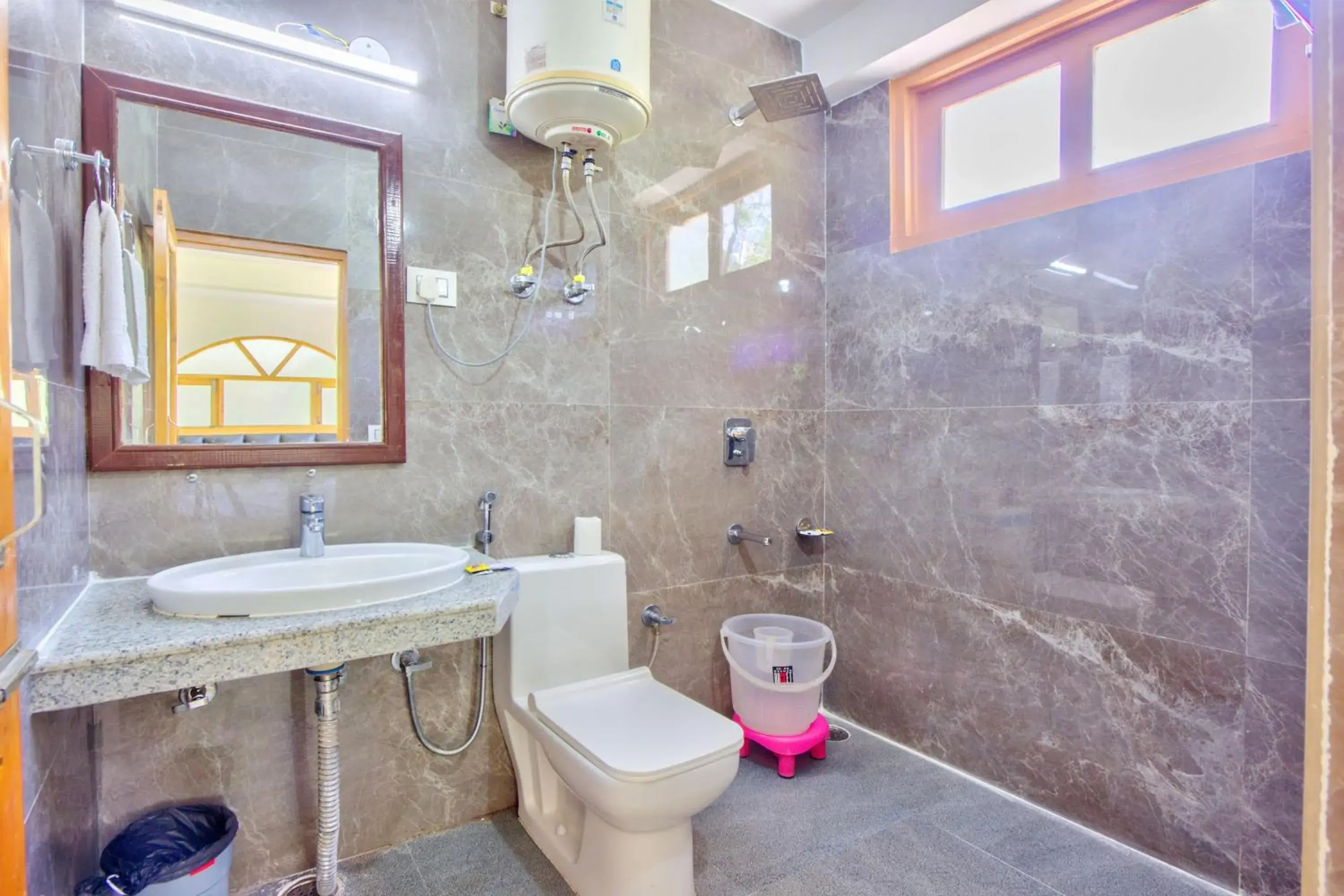 Shower, Bathroom in Thrill Nature Resorts 