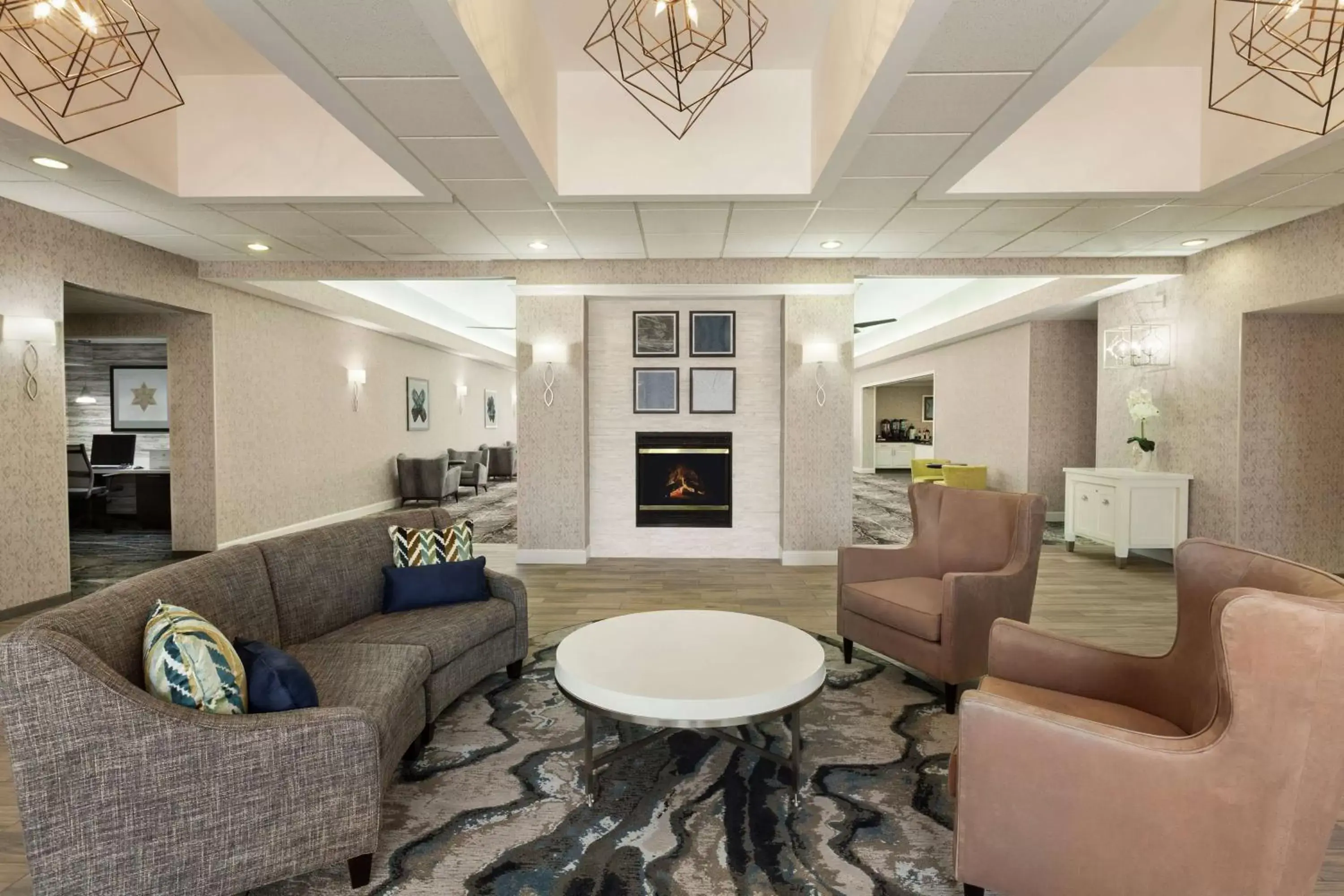 Lobby or reception, Seating Area in Homewood Suites by Hilton Sacramento/Roseville