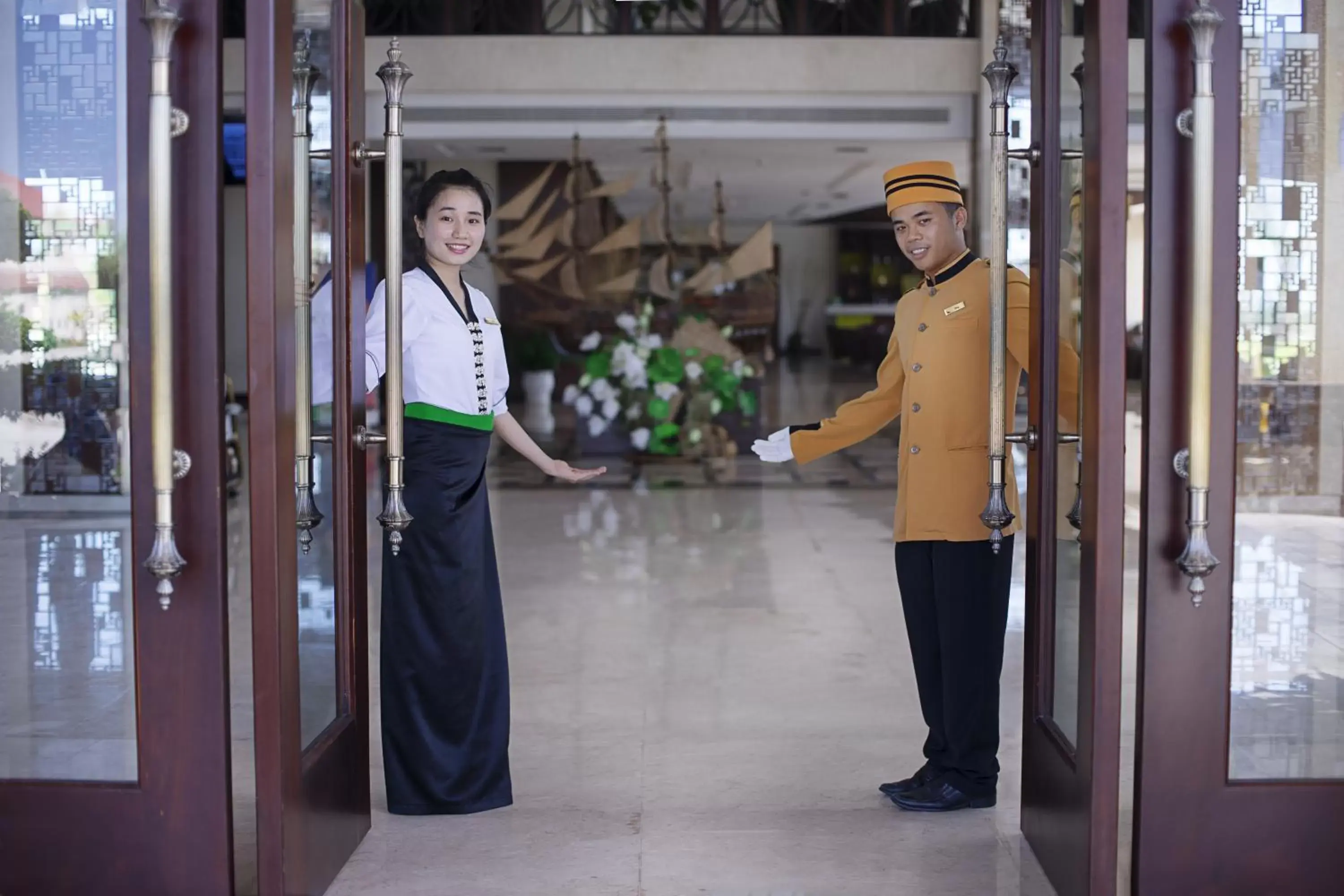 Staff in Muong Thanh Holiday Hoi An Hotel