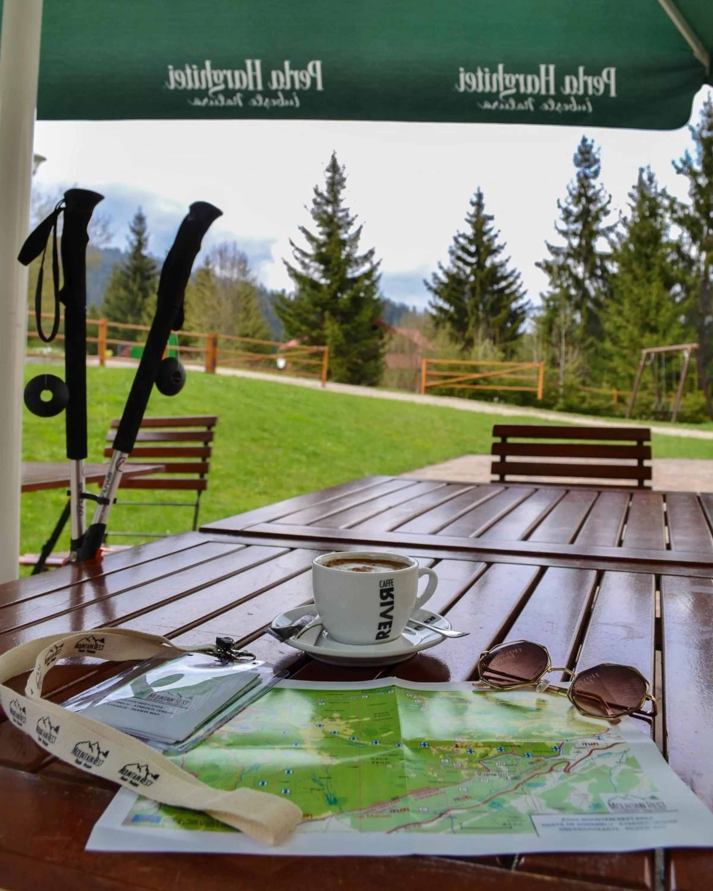 Balcony/Terrace in Mountain-Rest Pension