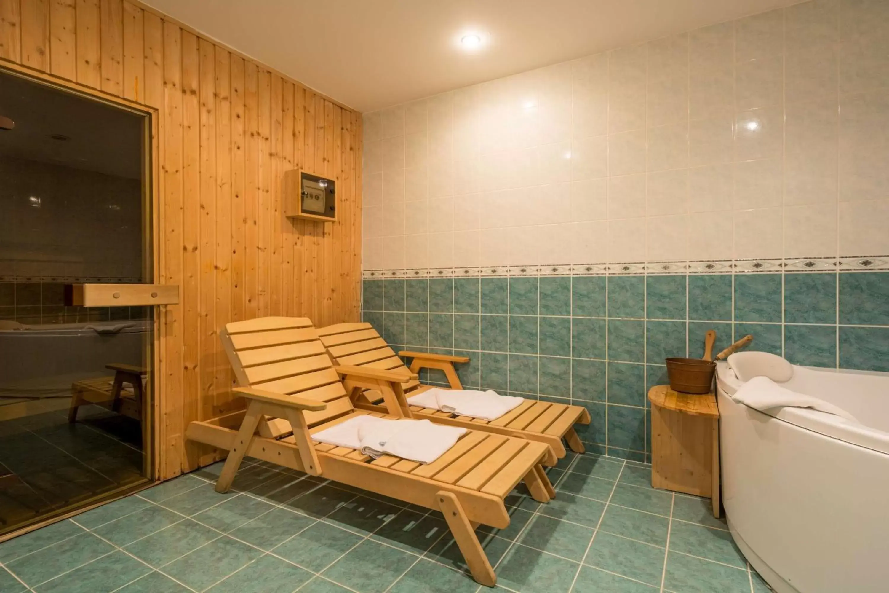 Sauna in Hotel Superior Prague