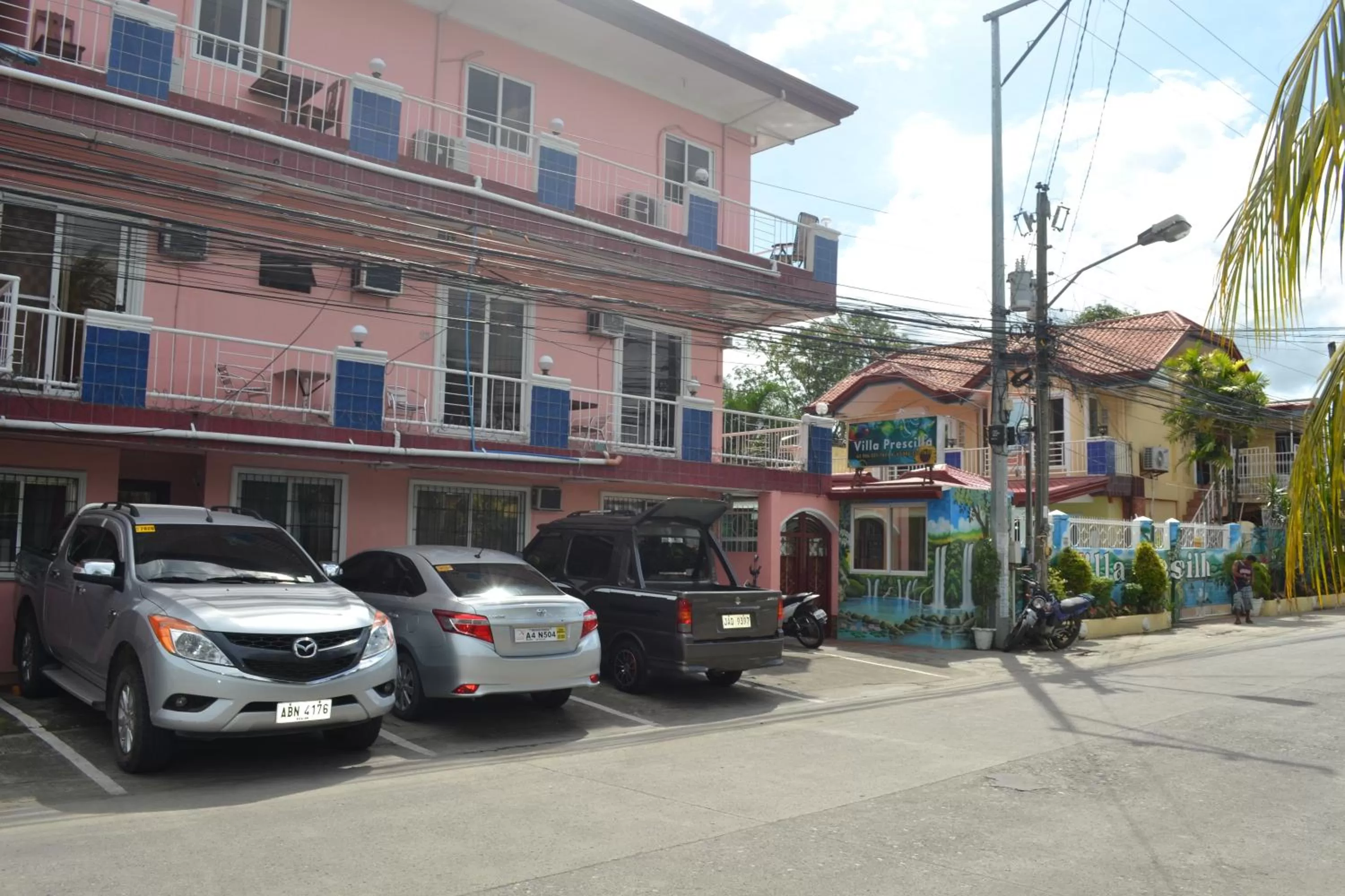 Facade/entrance in Villa Prescilla