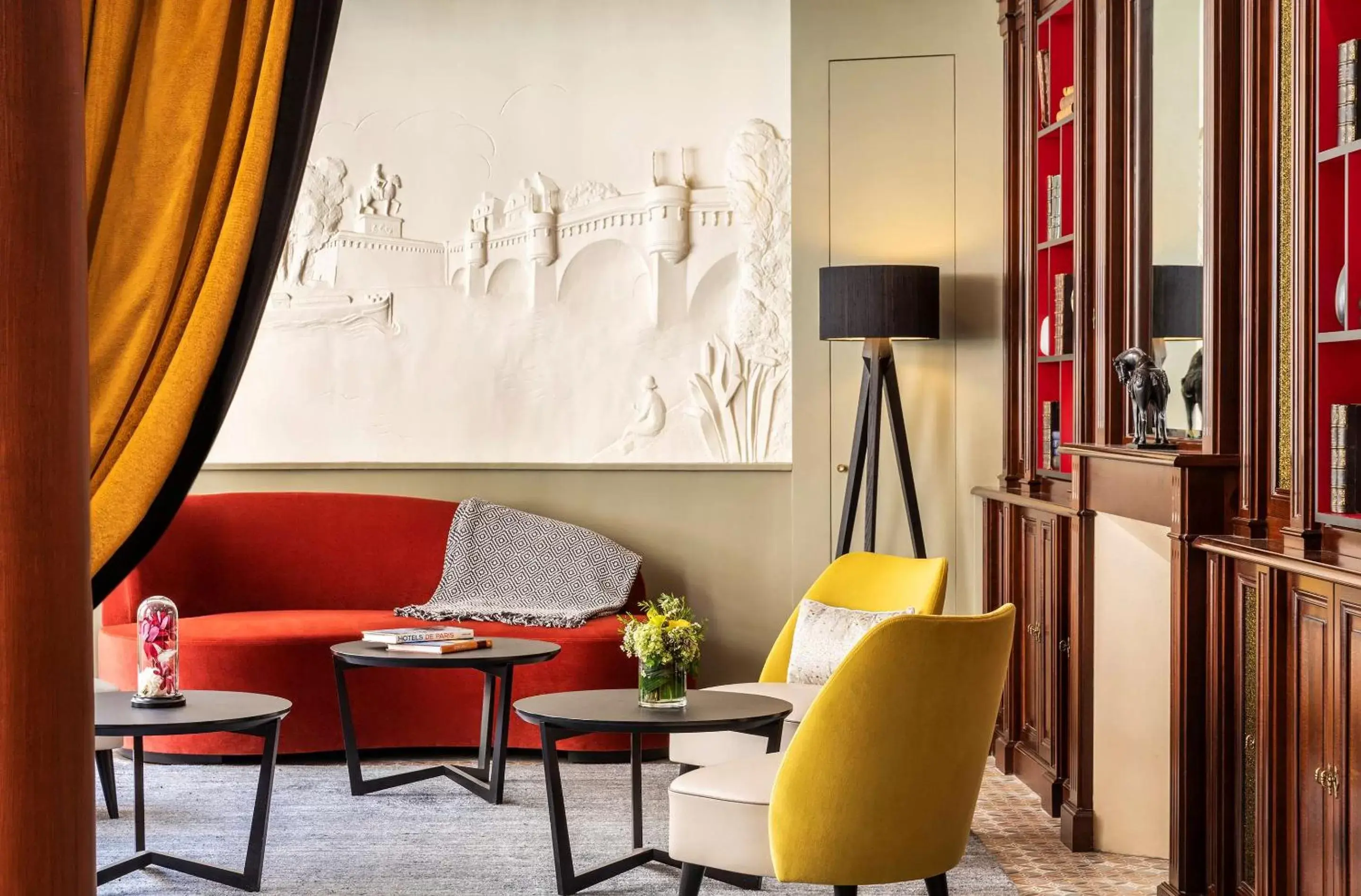 Lobby or reception, Seating Area in Hotel Ducs de Bourgogne
