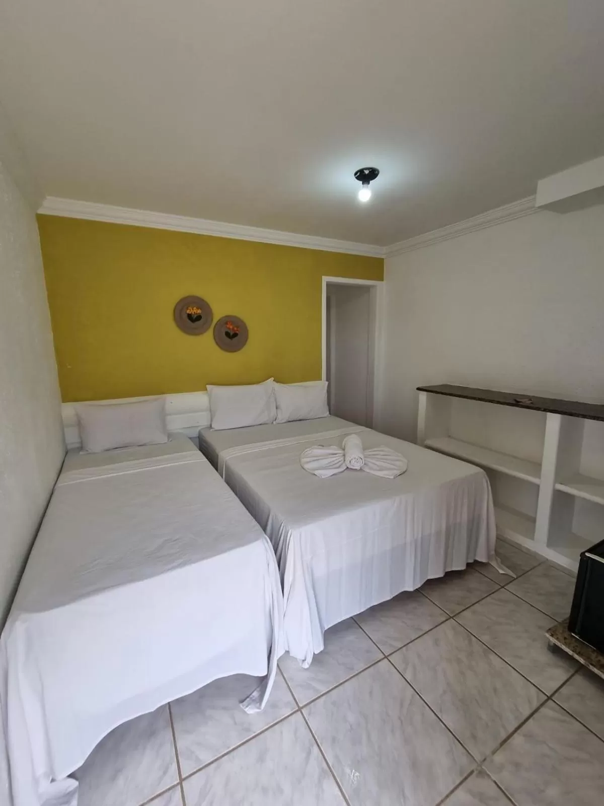 Bed in Ecomar Pousada