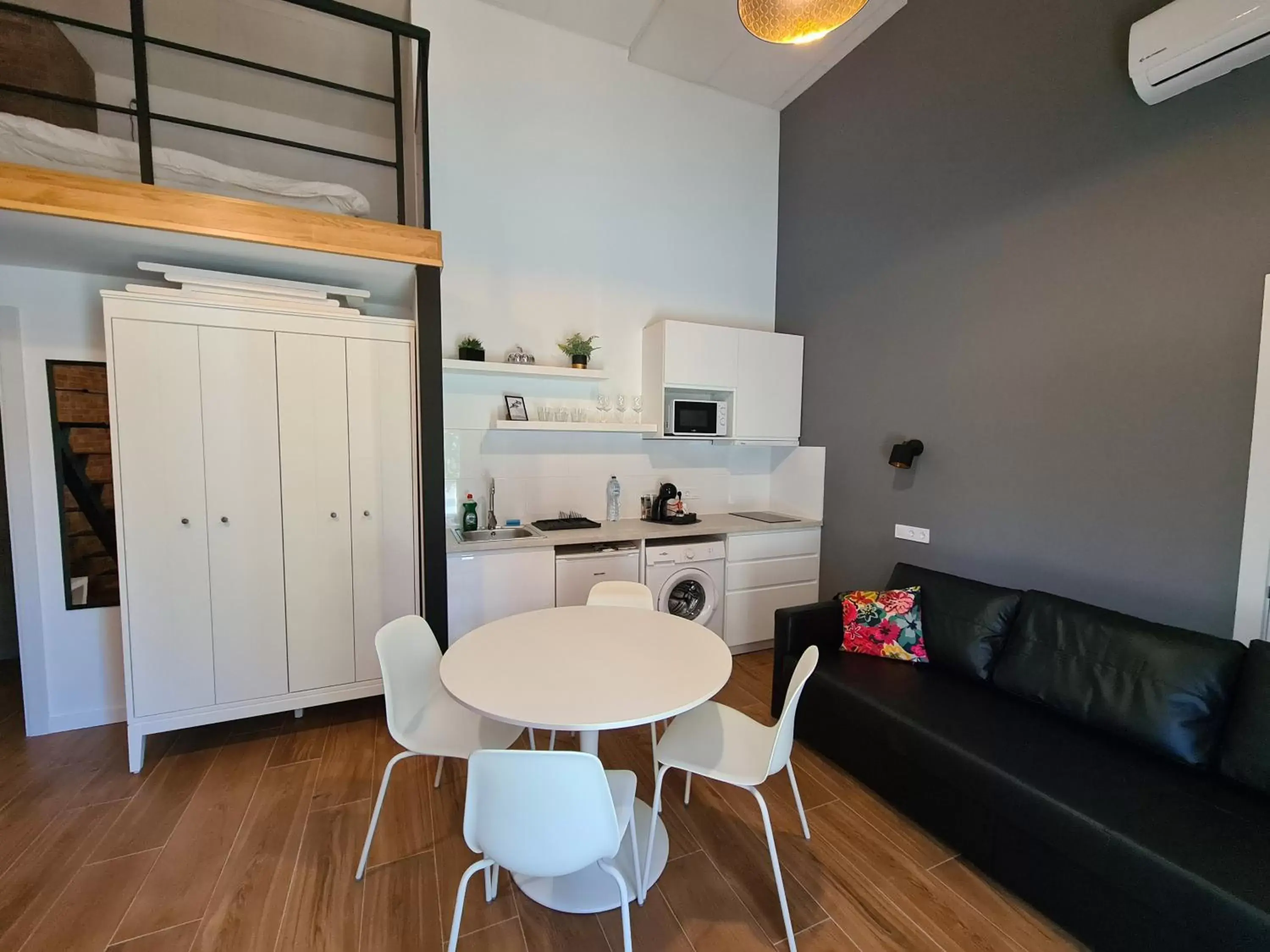 Kitchen or kitchenette, Dining Area in Hlius Brand New Apartments
