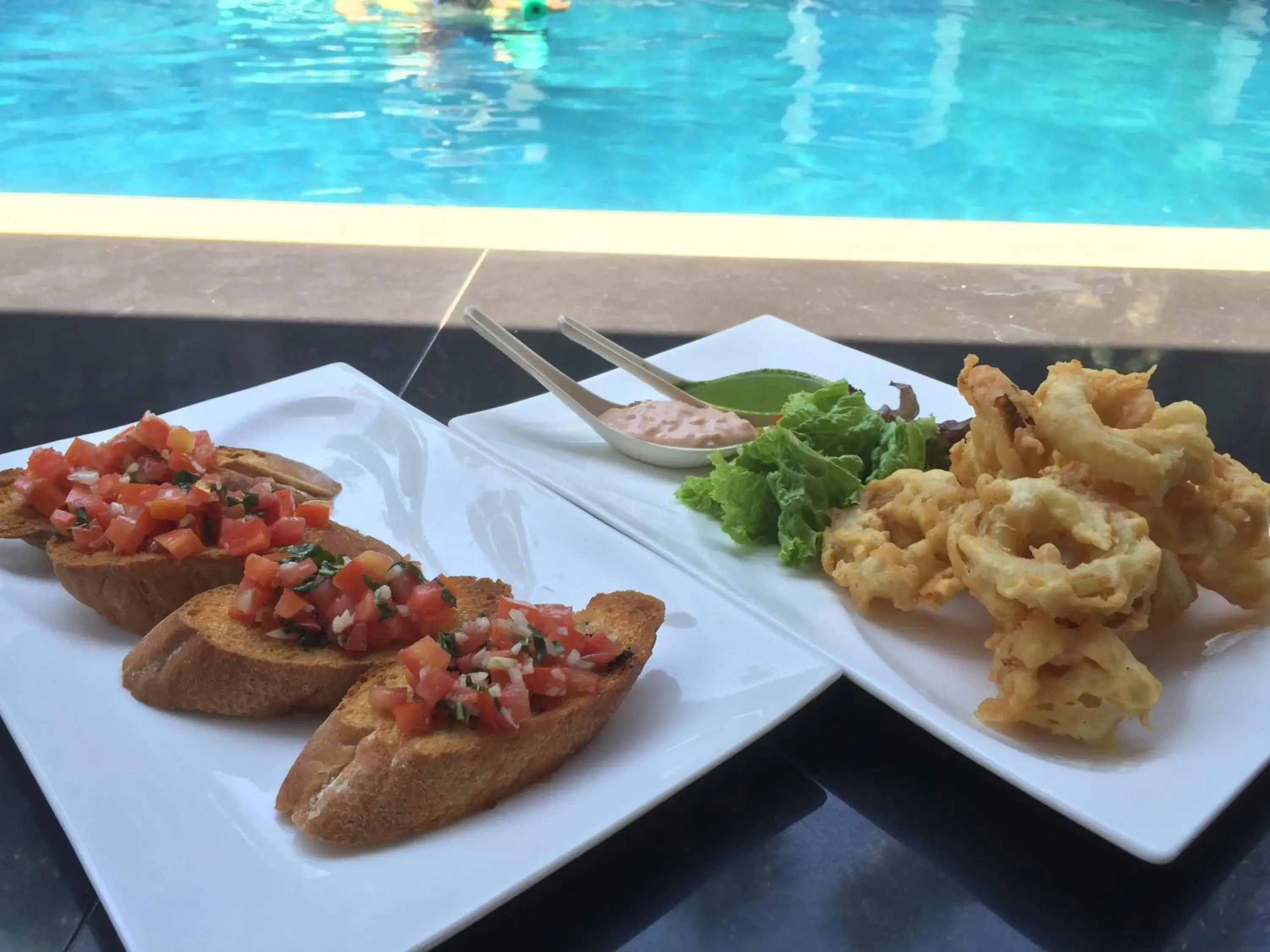 Food close-up in The Niche Bali Food close-up in The Niche Bali