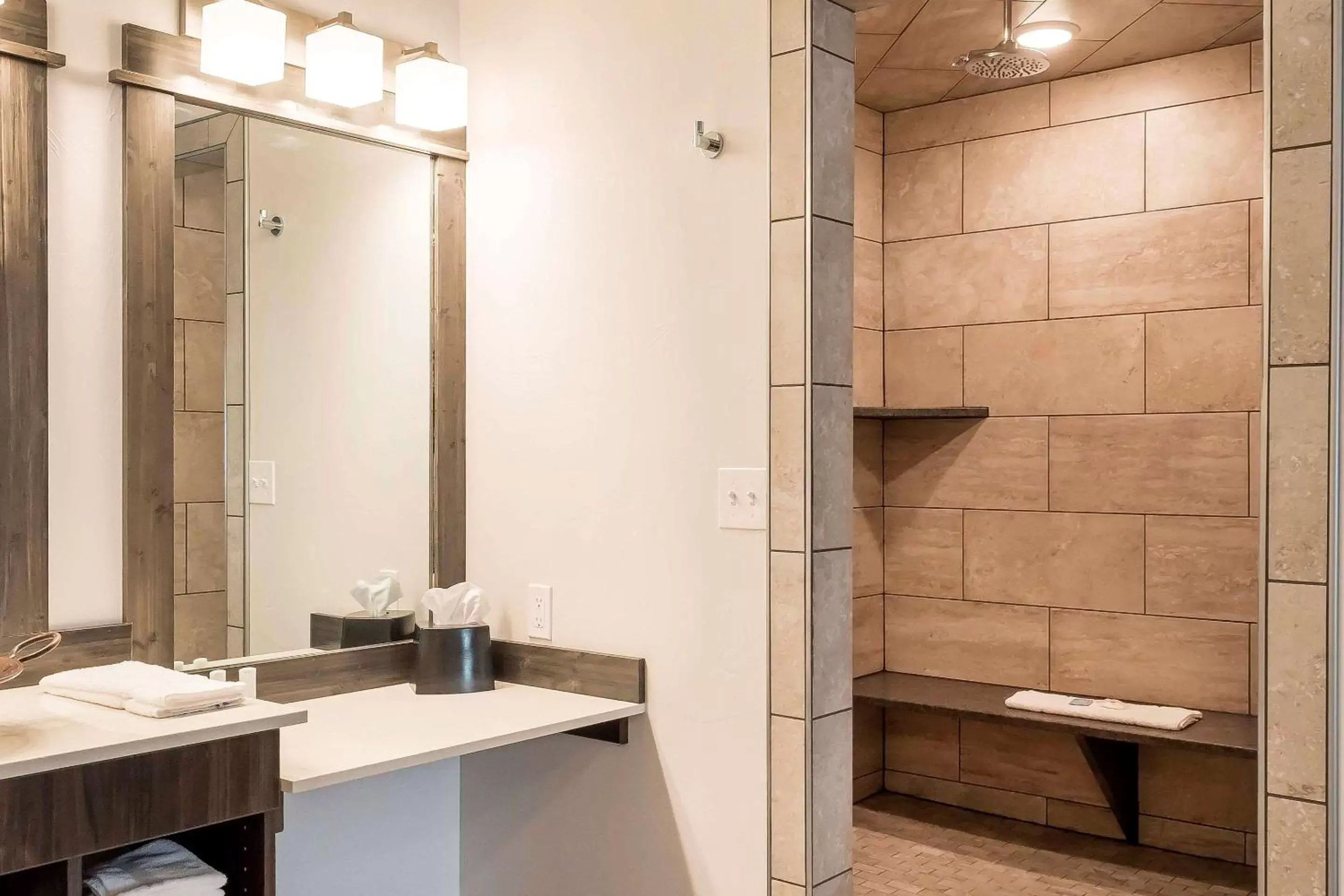 Bathroom in Copper King Convention Center, Ascend Hotel Collection