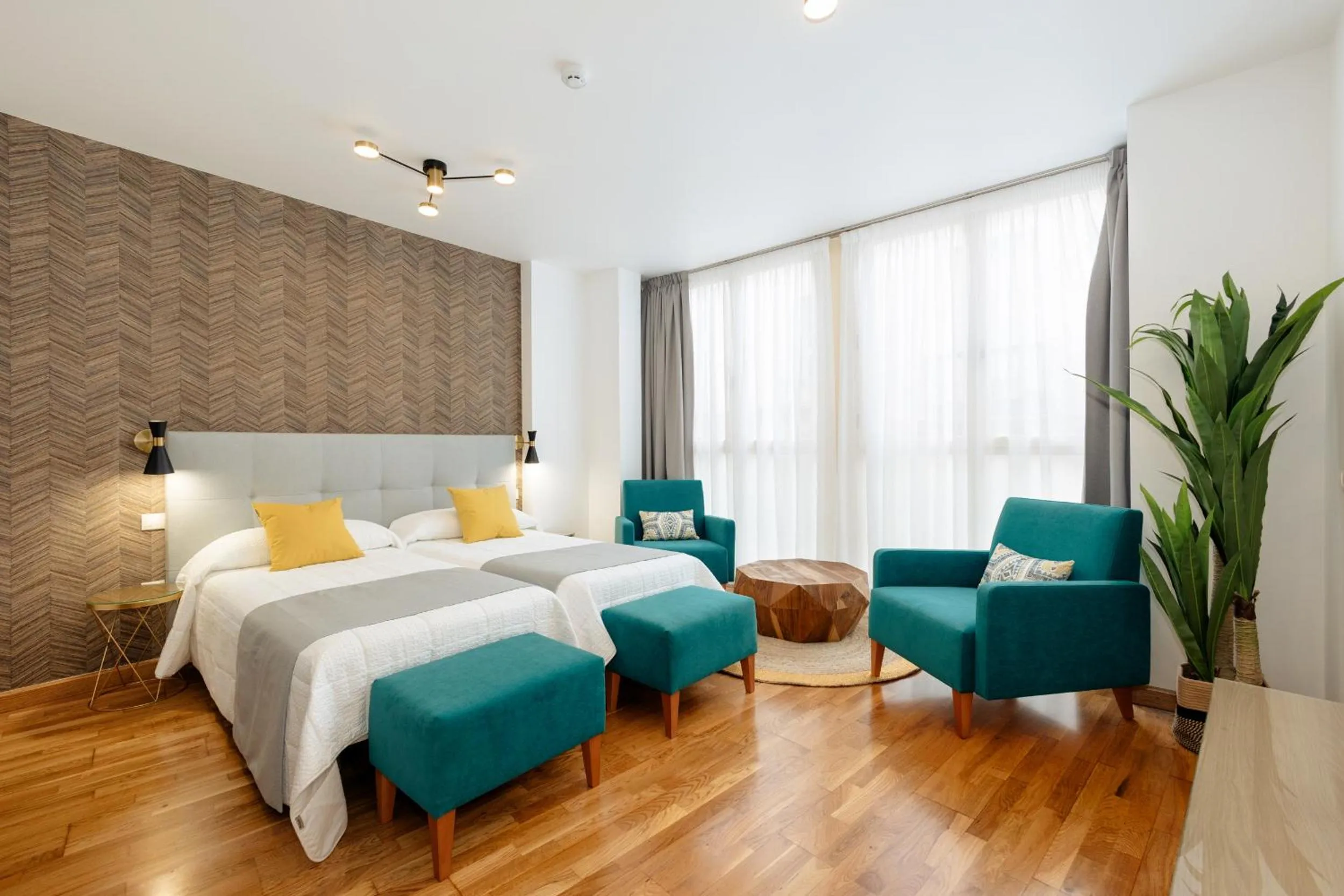 Bed in Apartamentos Debambú