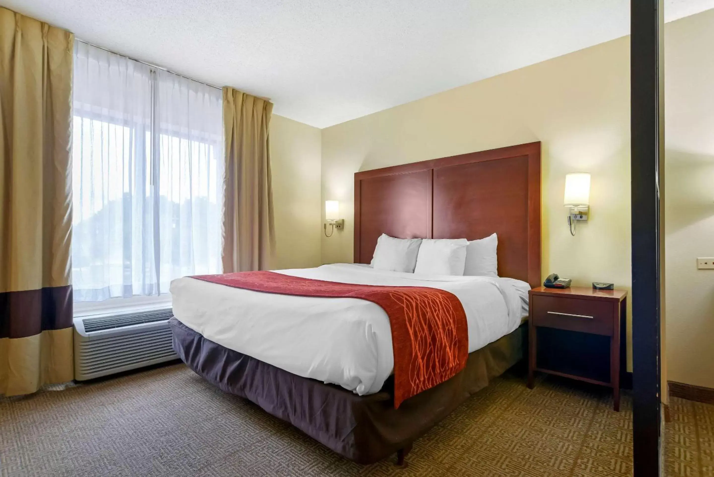 Photo of the whole room, Bed in Comfort Suites Fultondale I-65 near I-22