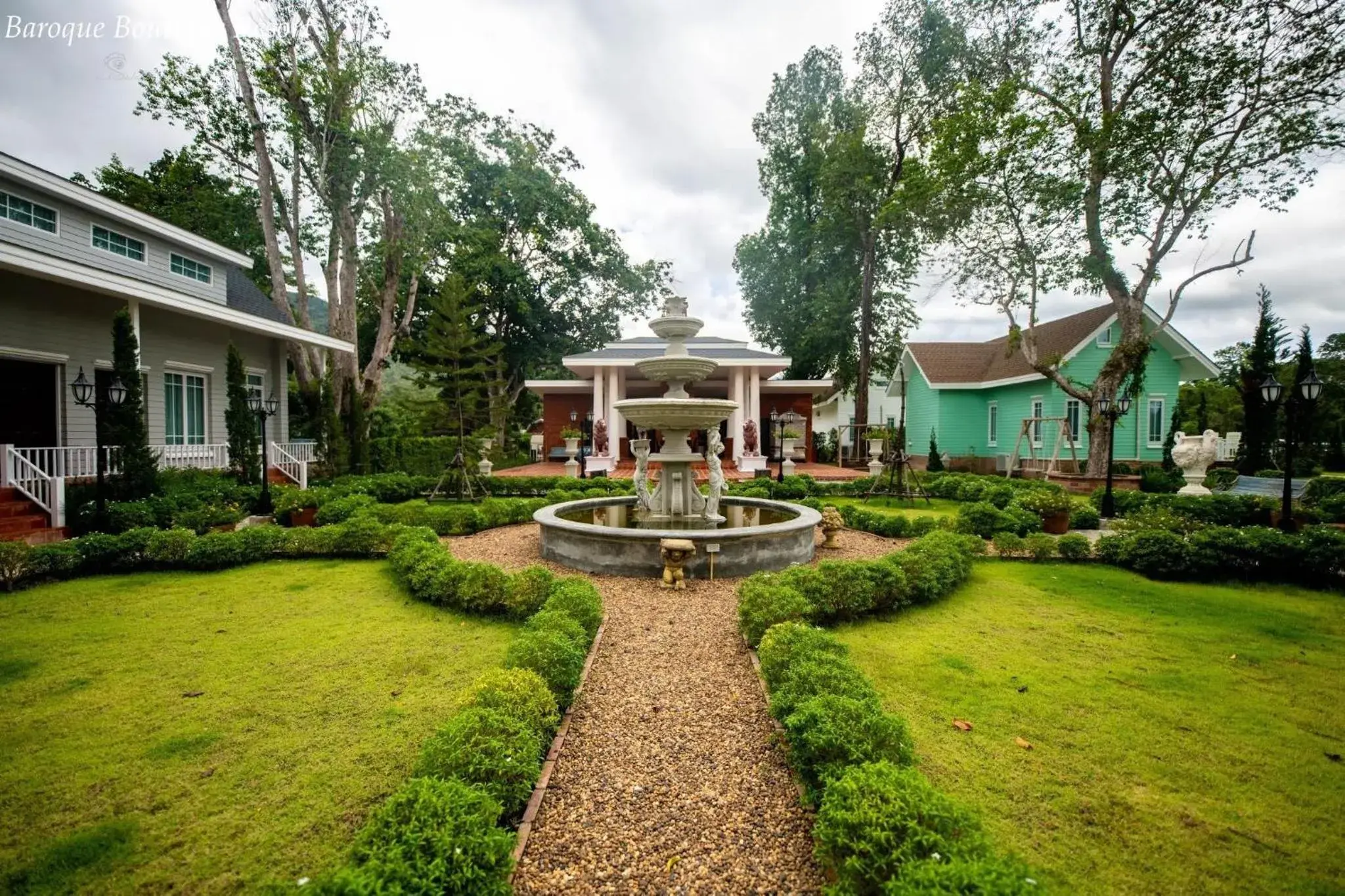 Garden in Baroque Boutique Resort