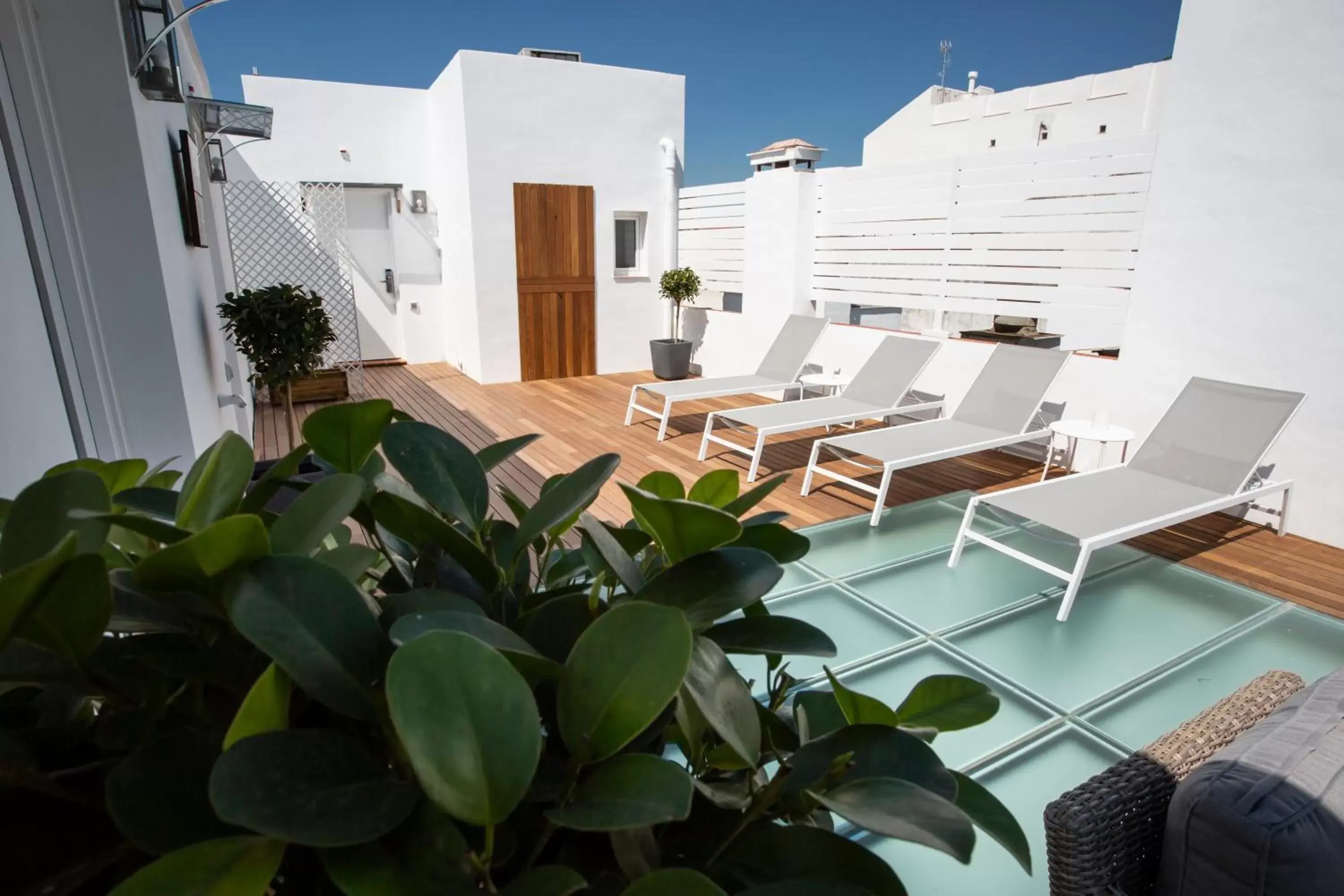 Balcony/Terrace in Basic Hotel Sevilla Catedral