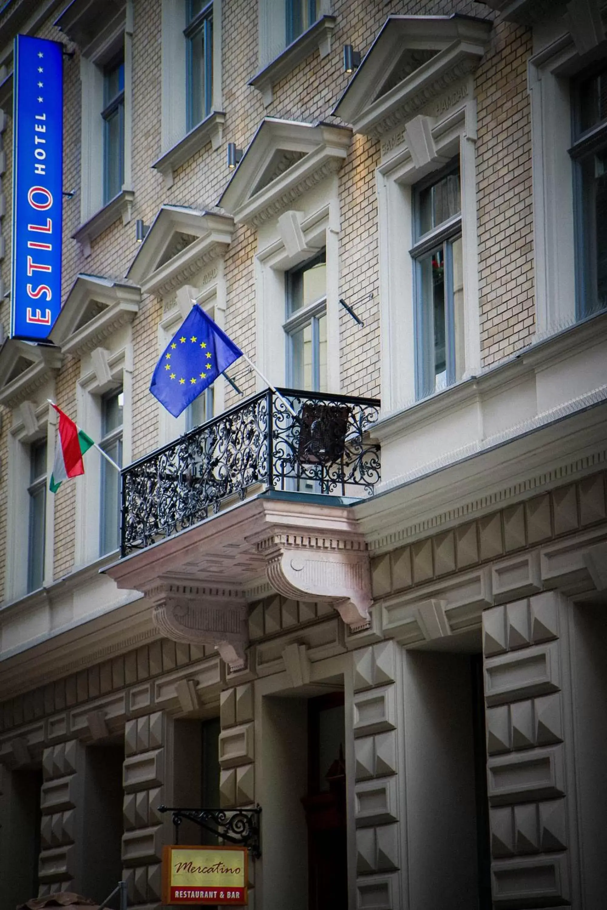 Facade/entrance in Estilo Fashion Hotel Budapest Facade/entrance in Estilo Fashion Hotel Budapest