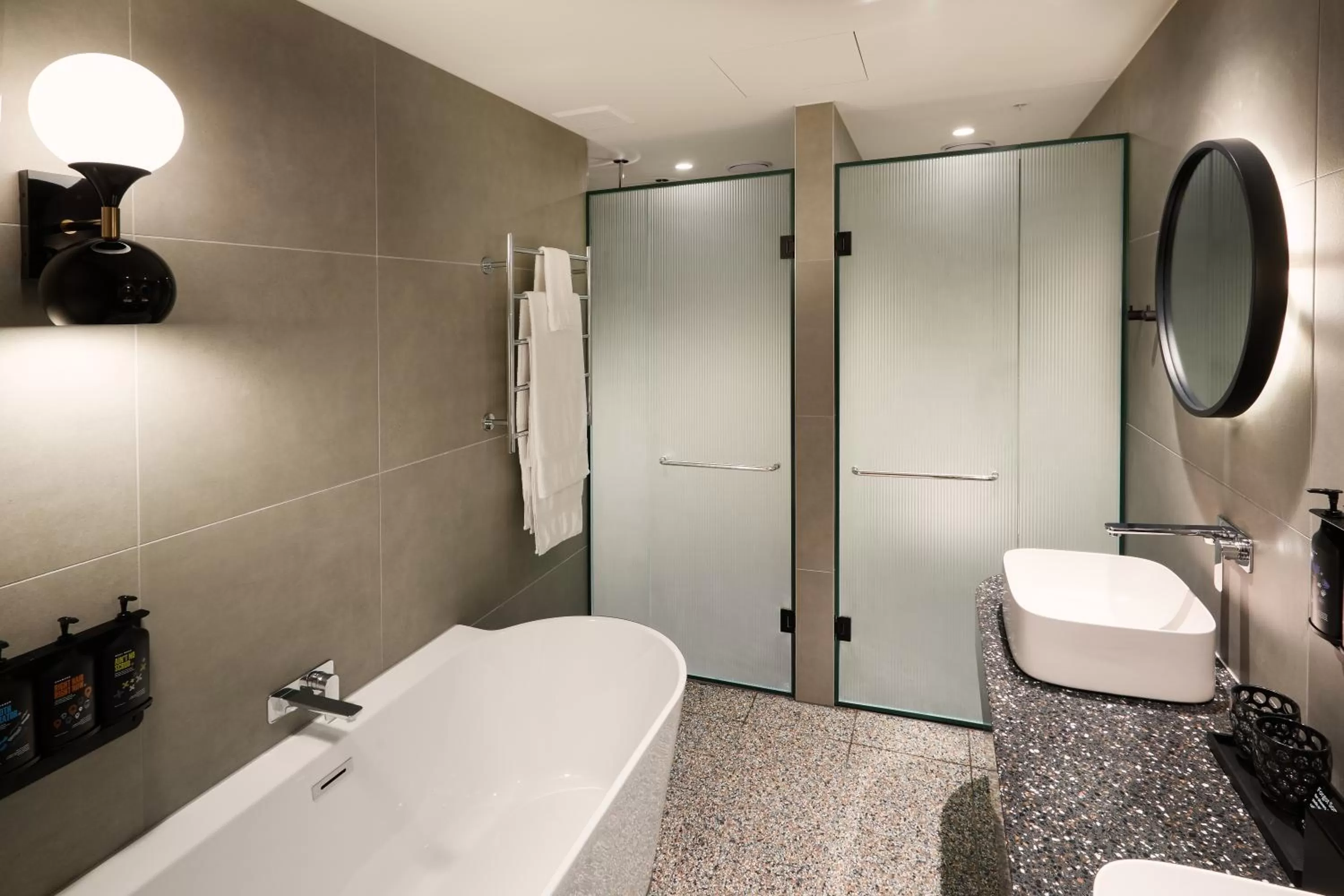 Bathroom in Ovolo Melbourne South Yarra, a Wyndham Hotel