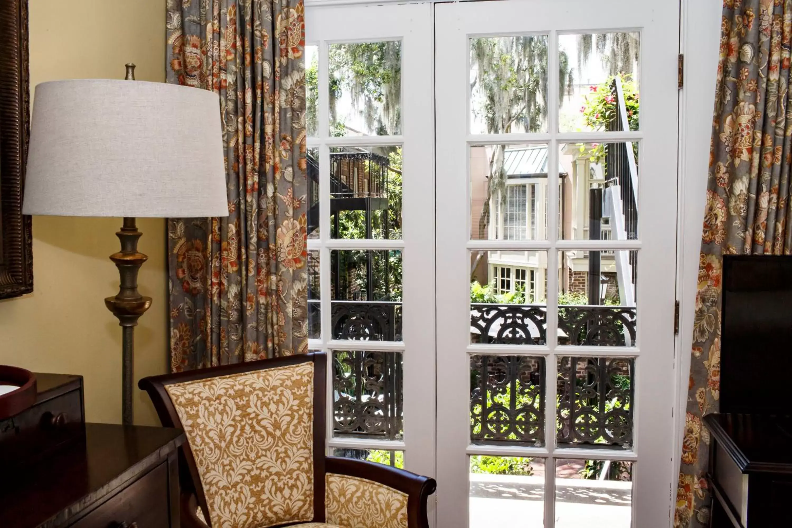 Balcony/Terrace in Eliza Thompson House, Historic Inns of Savannah Collection