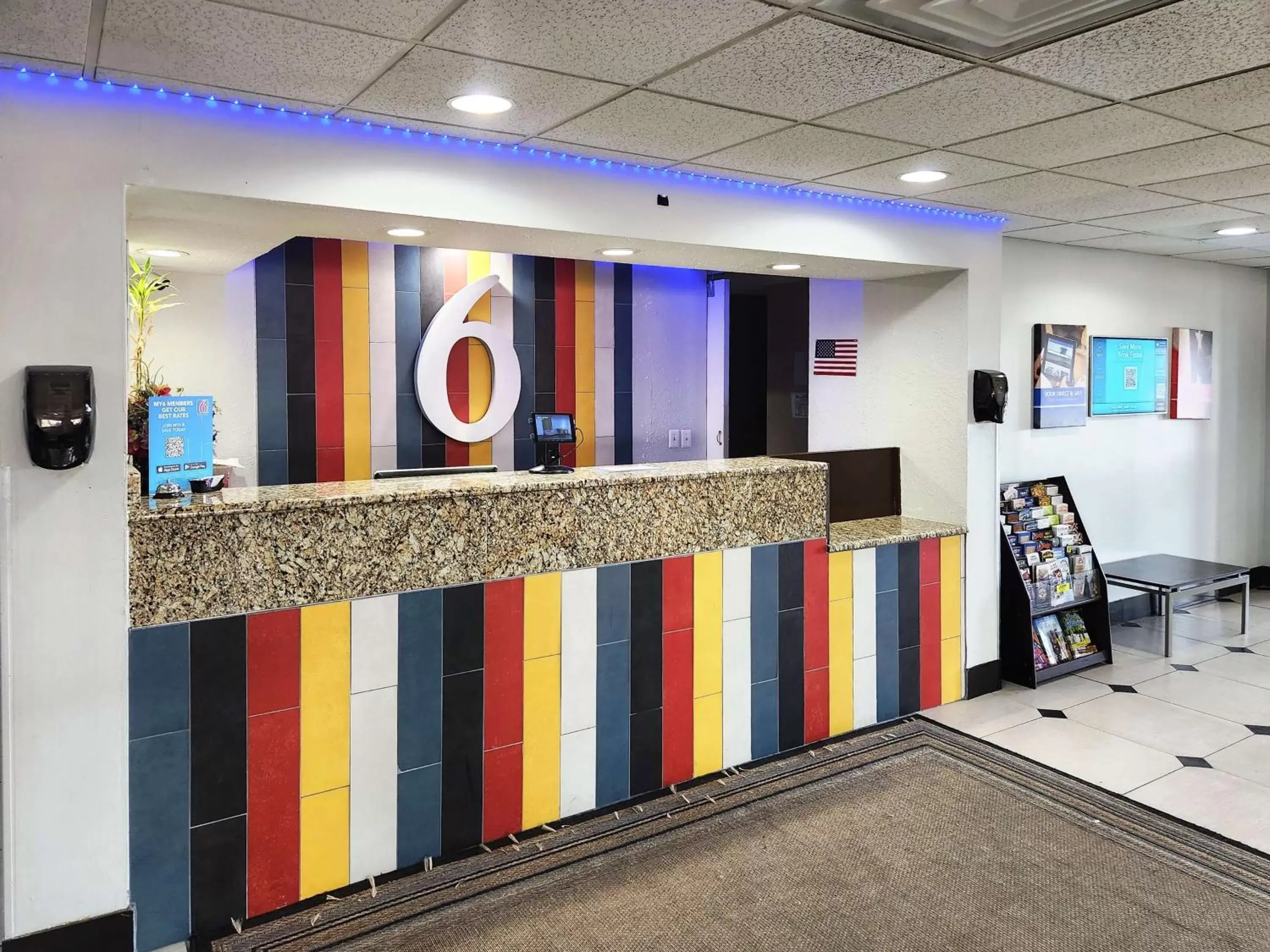 Lobby or reception, Lobby/Reception in Motel 6-Pine Bluff, AR