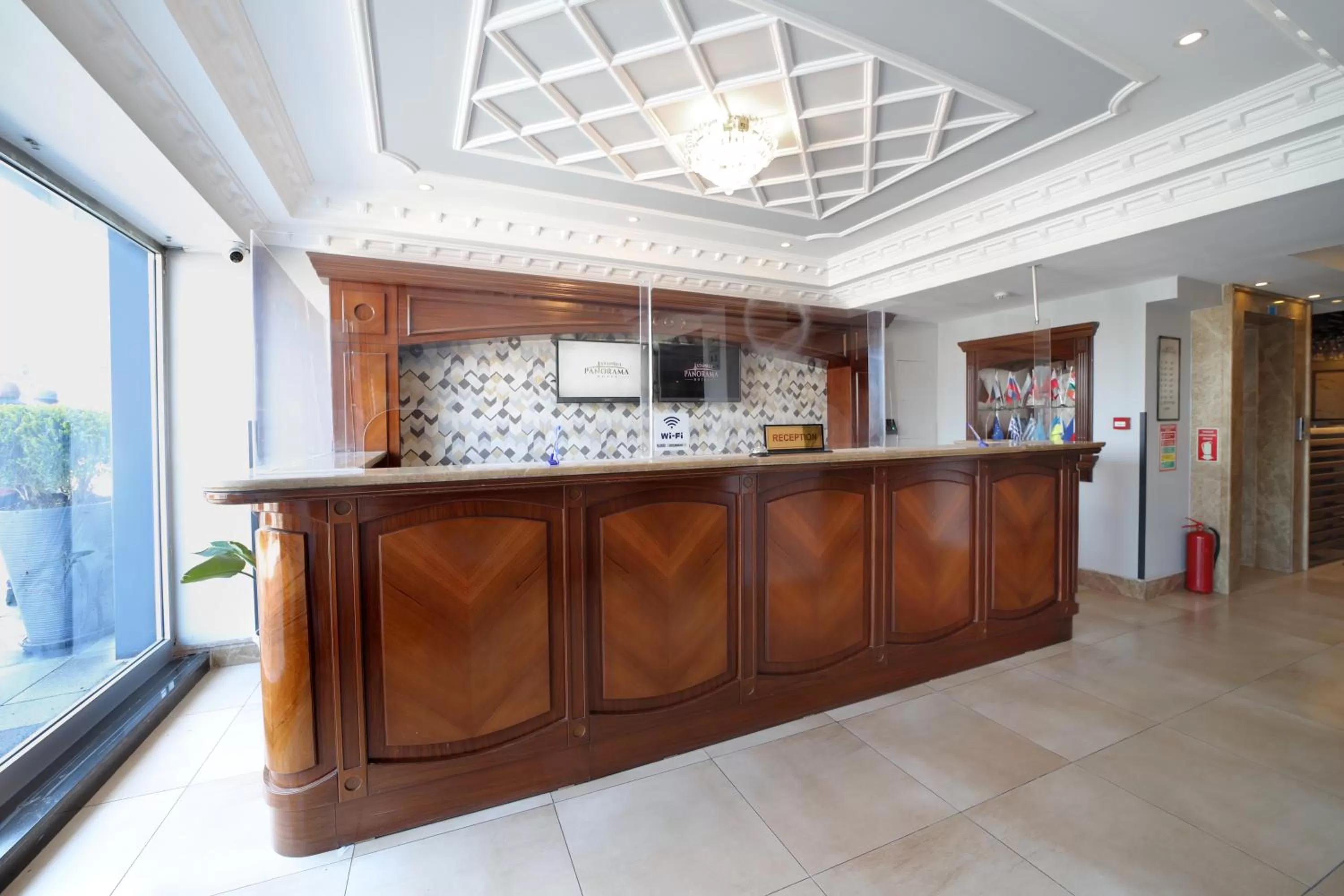 Lobby or reception in Istanbul Panorama Hotel