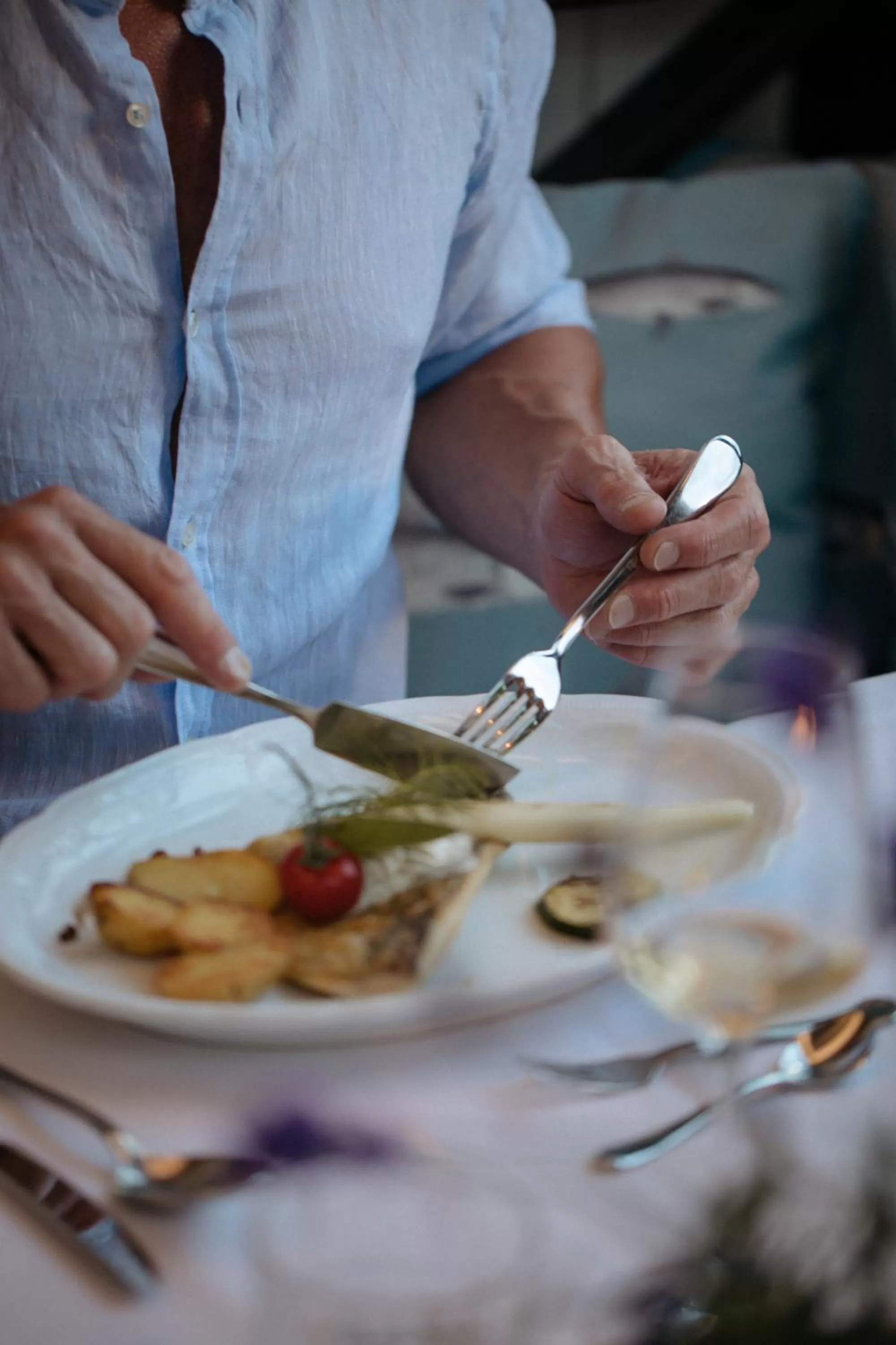 Food and drinks in Hotel Goldener Ochs