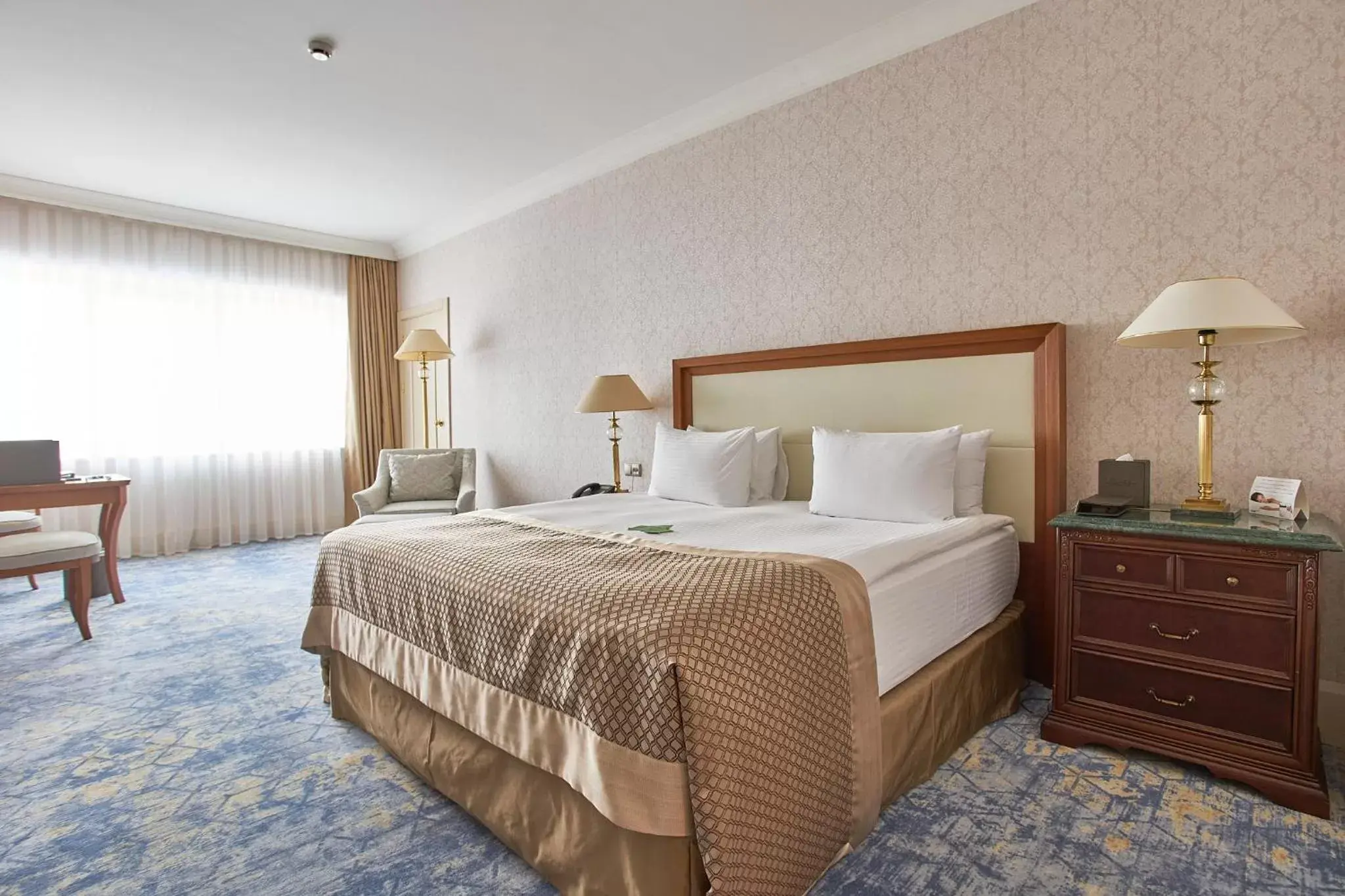 Bed in Rixos President Hotel Astana