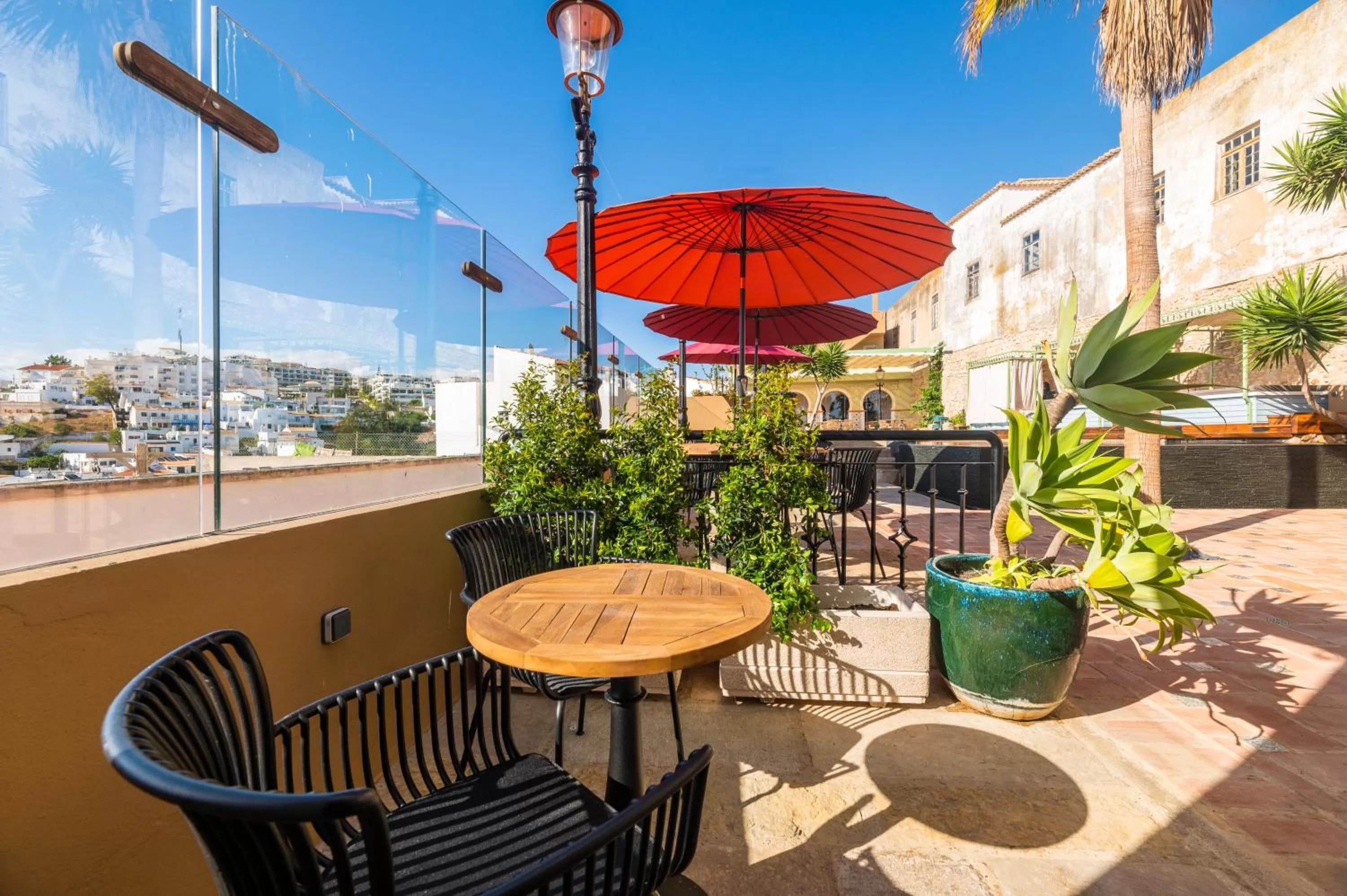 Balcony/Terrace in Vila Origens Boutique Hotel Albufeira – Adults Only