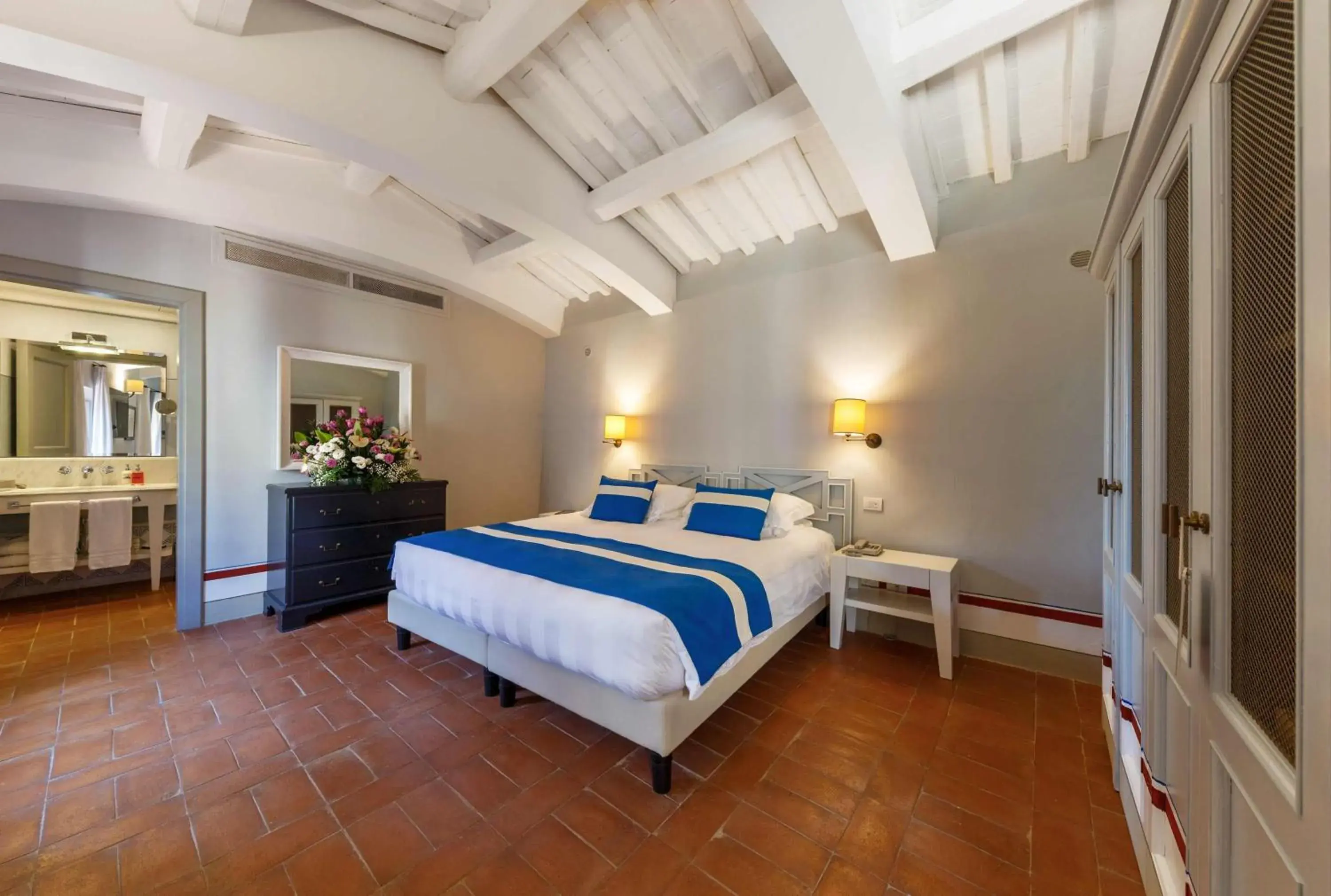 Bedroom, Bed in Borgo Scopeto Wine & Country Relais