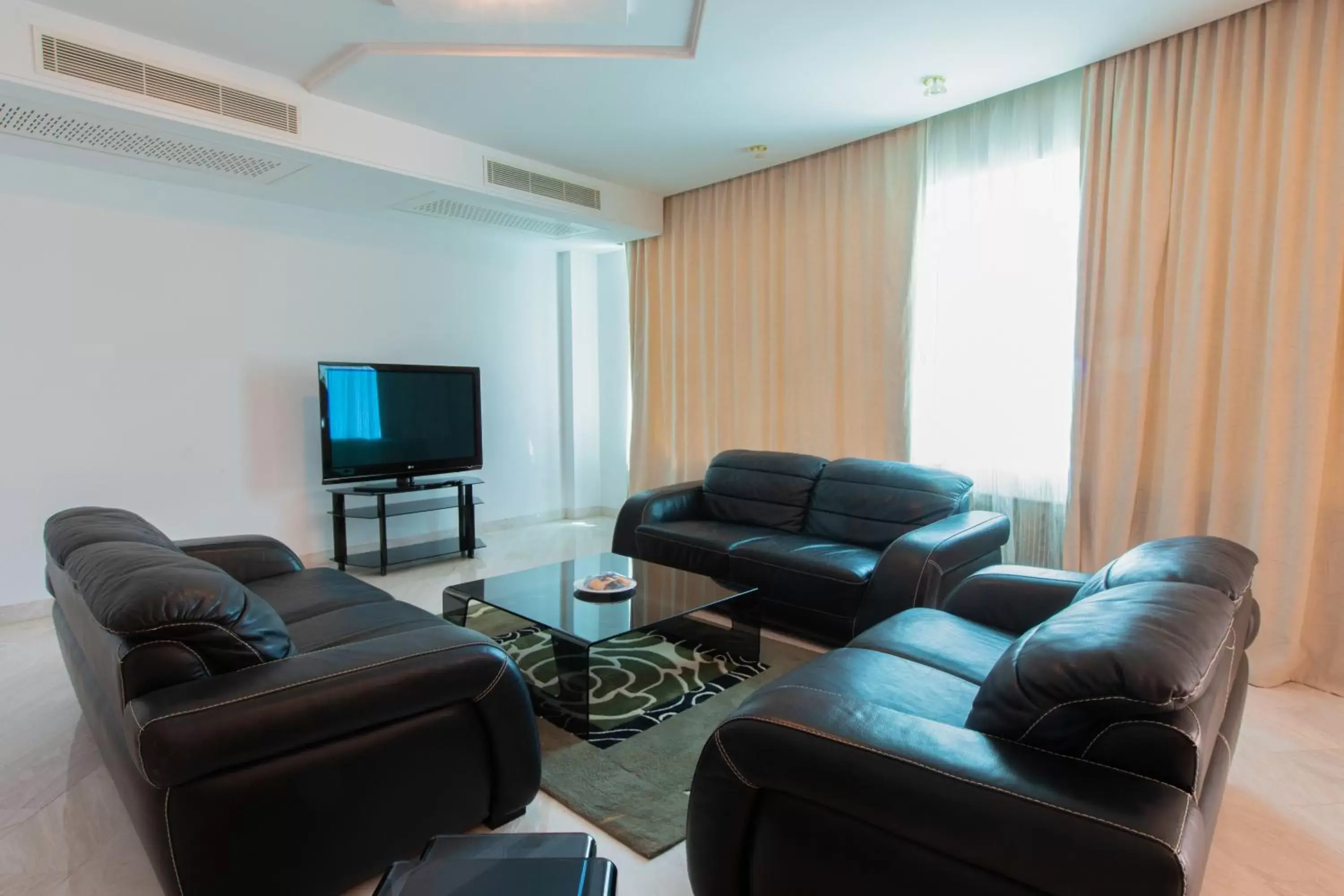 Communal lounge/ TV room, Seating Area in The Penthouse Suites Hotel