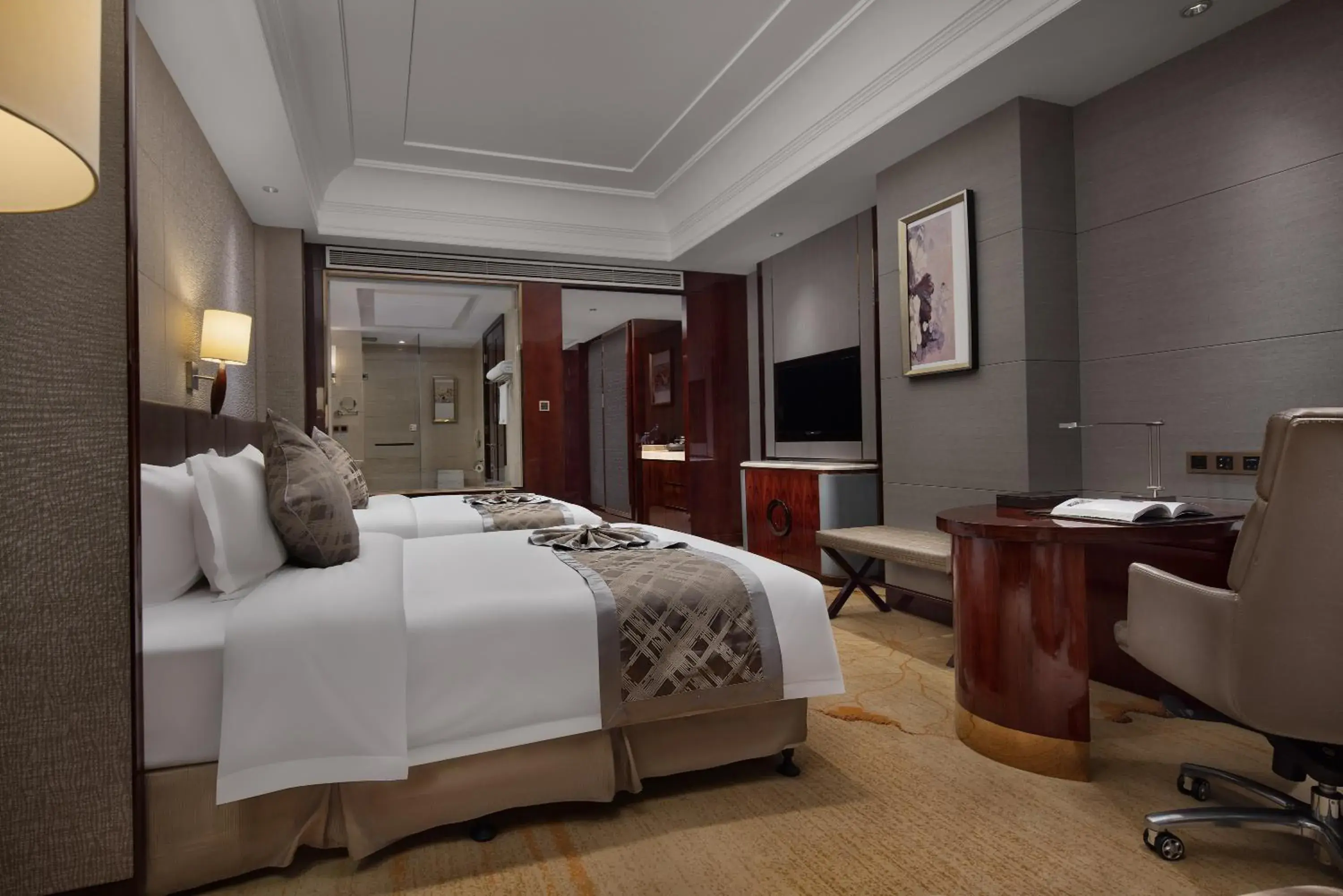 Bedroom in WorldHotel Grand Jiaxing Hunan
