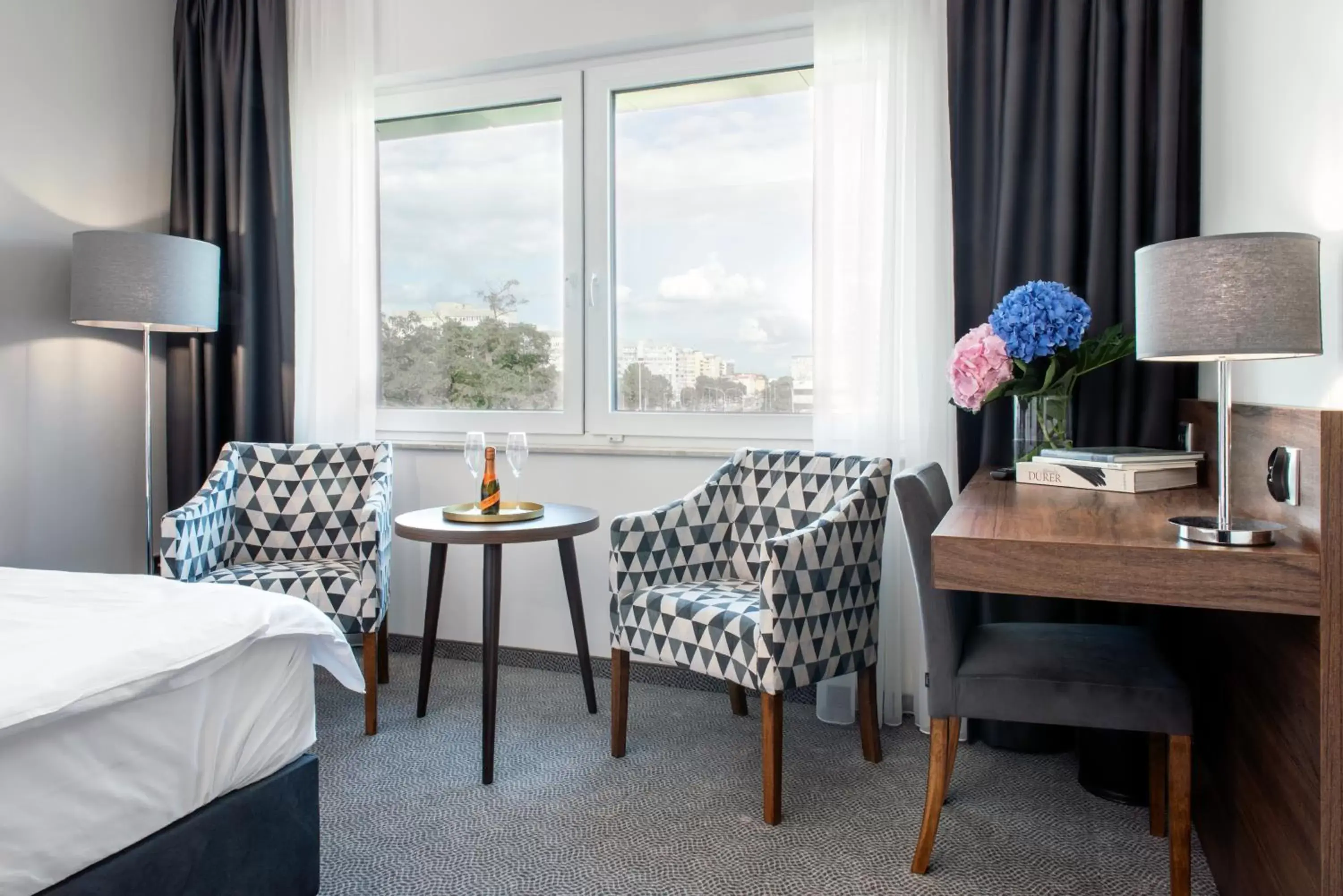 Bed in DB Hotel Wrocław Bed in DB Hotel Wrocław