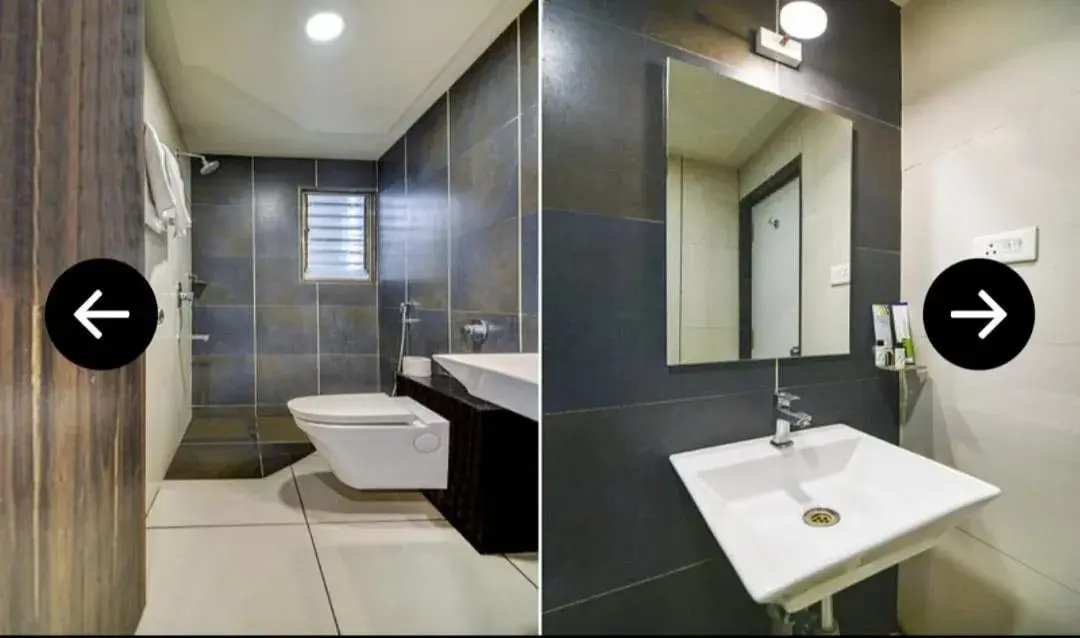 Bathroom in Hotel Shree MahaLaxmi inn