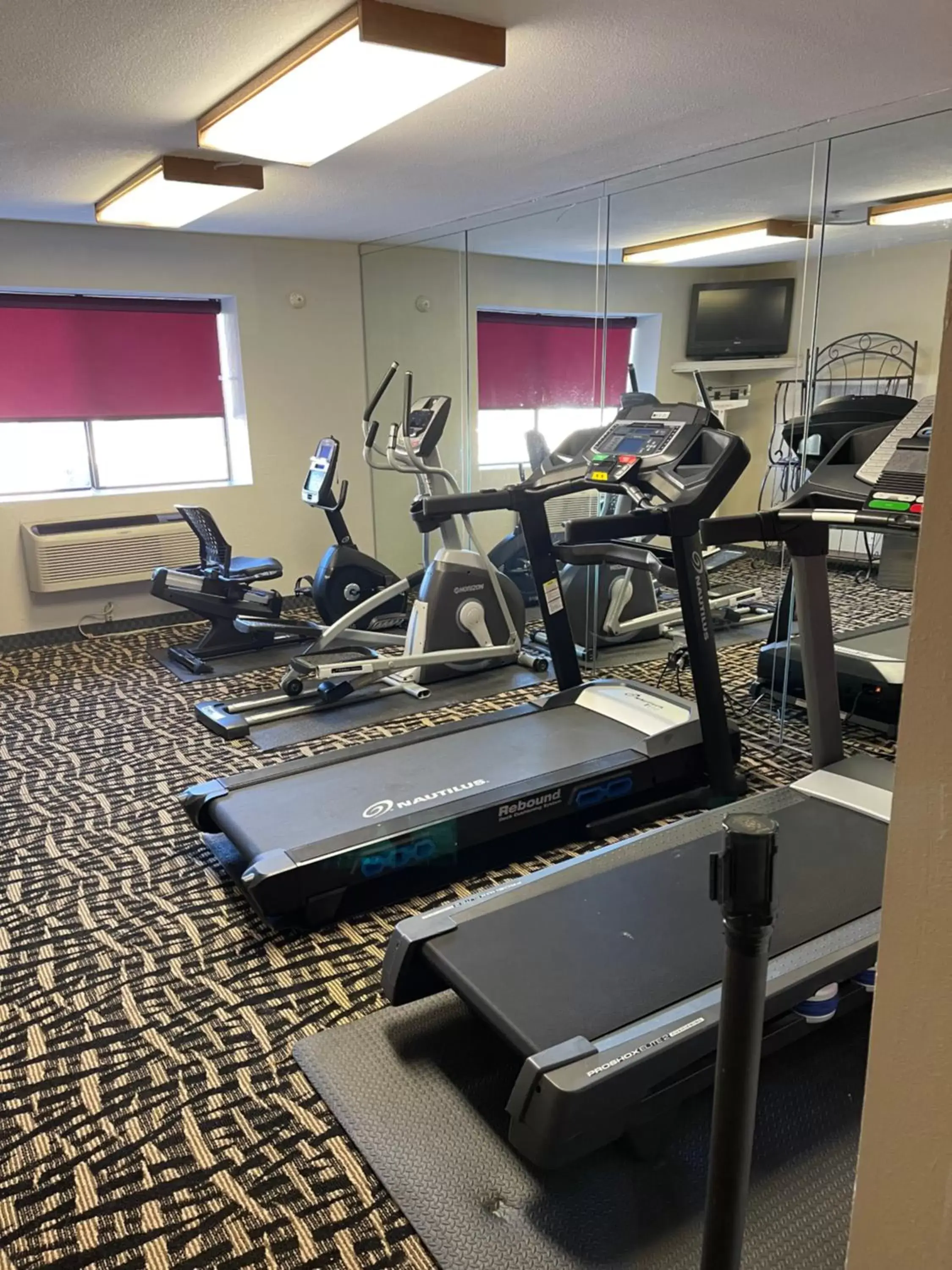 Property building, Fitness Center/Facilities in Ramada by Wyndham Oklahoma City Airport North