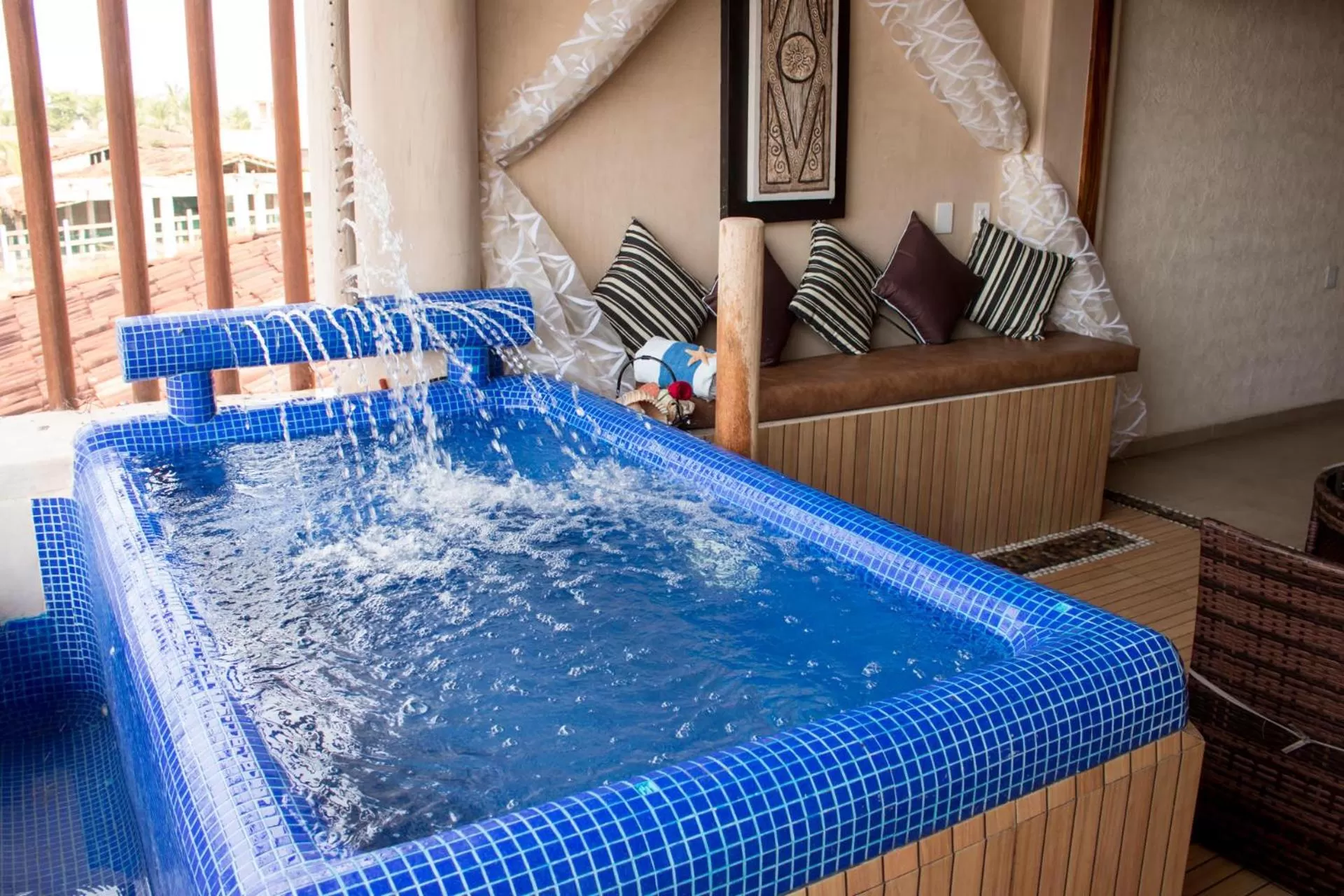 Swimming pool in Hotel Villas Punta Blanca