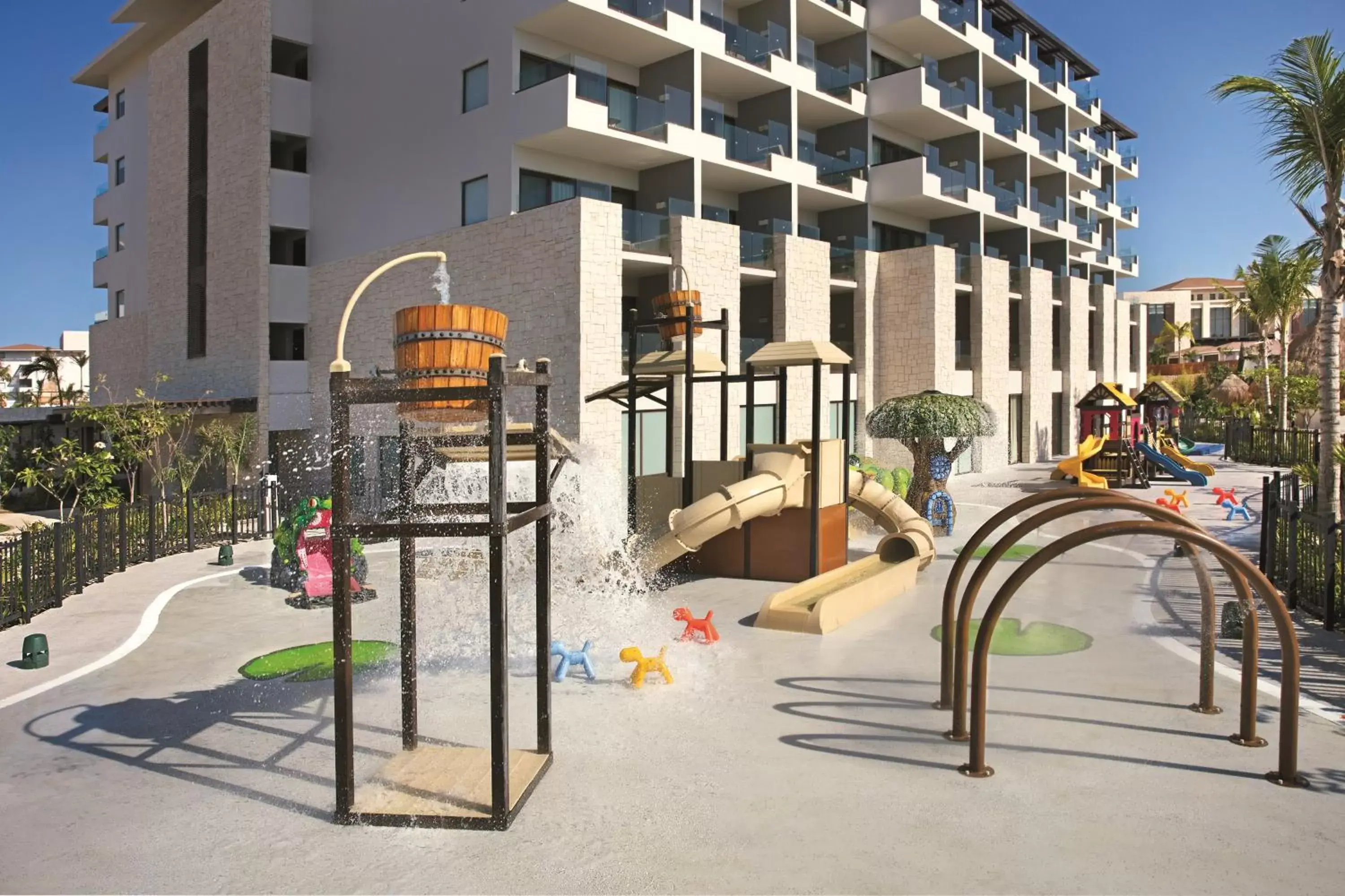 Children play ground, Children's Play Area in Dreams Playa Mujeres Golf & Spa Resort - All Inclusive