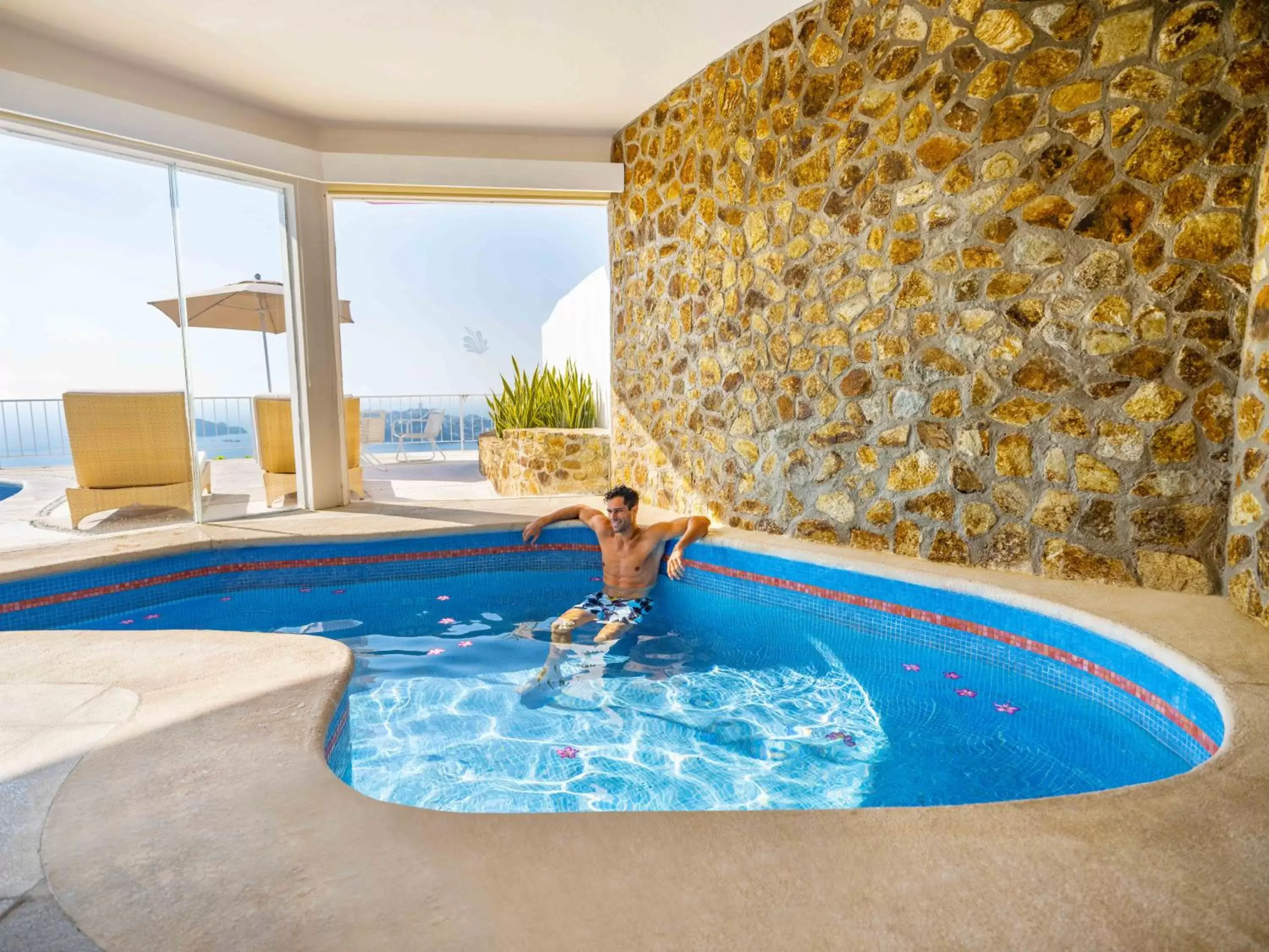 Swimming Pool in Las Brisas Acapulco