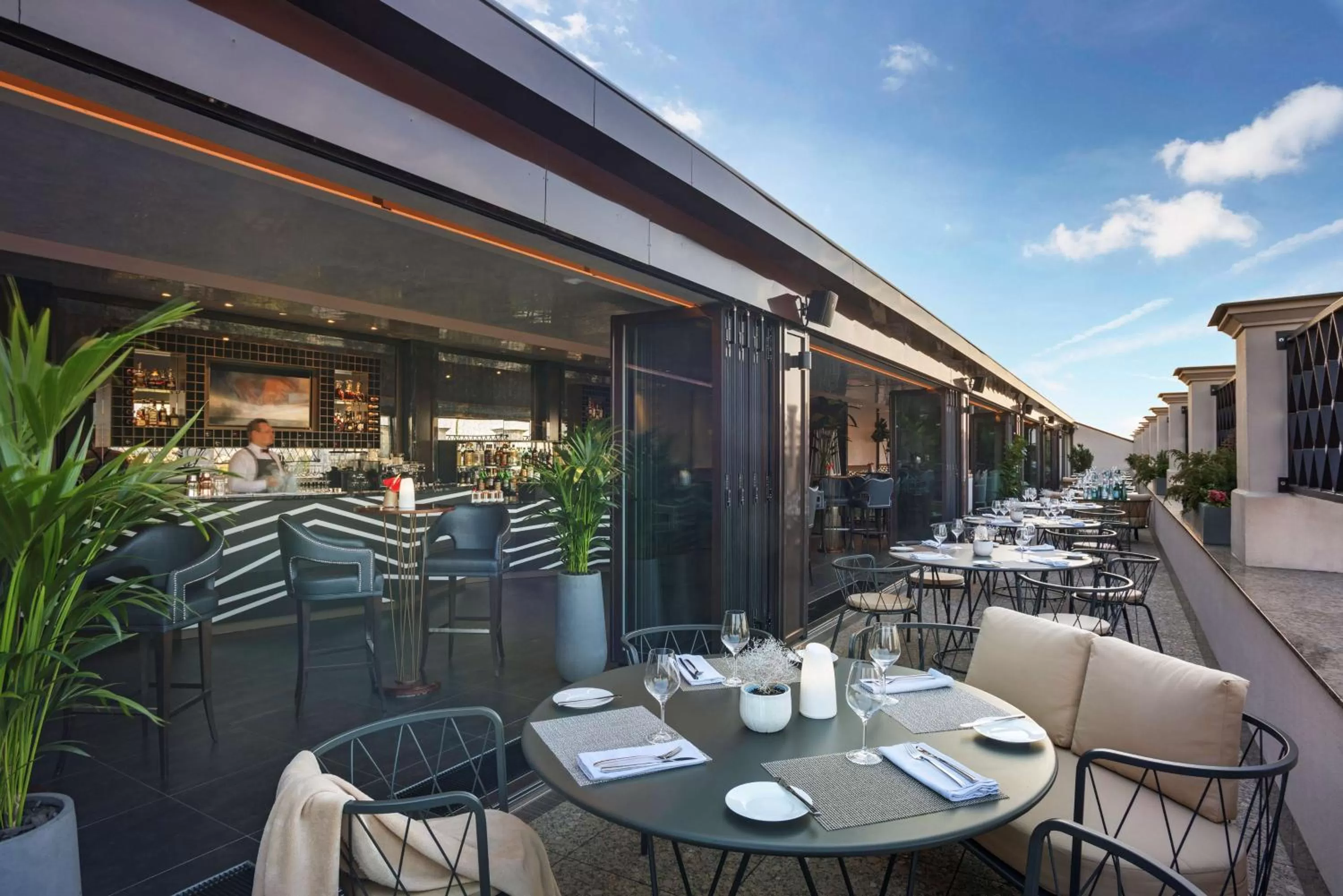 Restaurant/places to eat in Grand Hotel Kempinski Riga