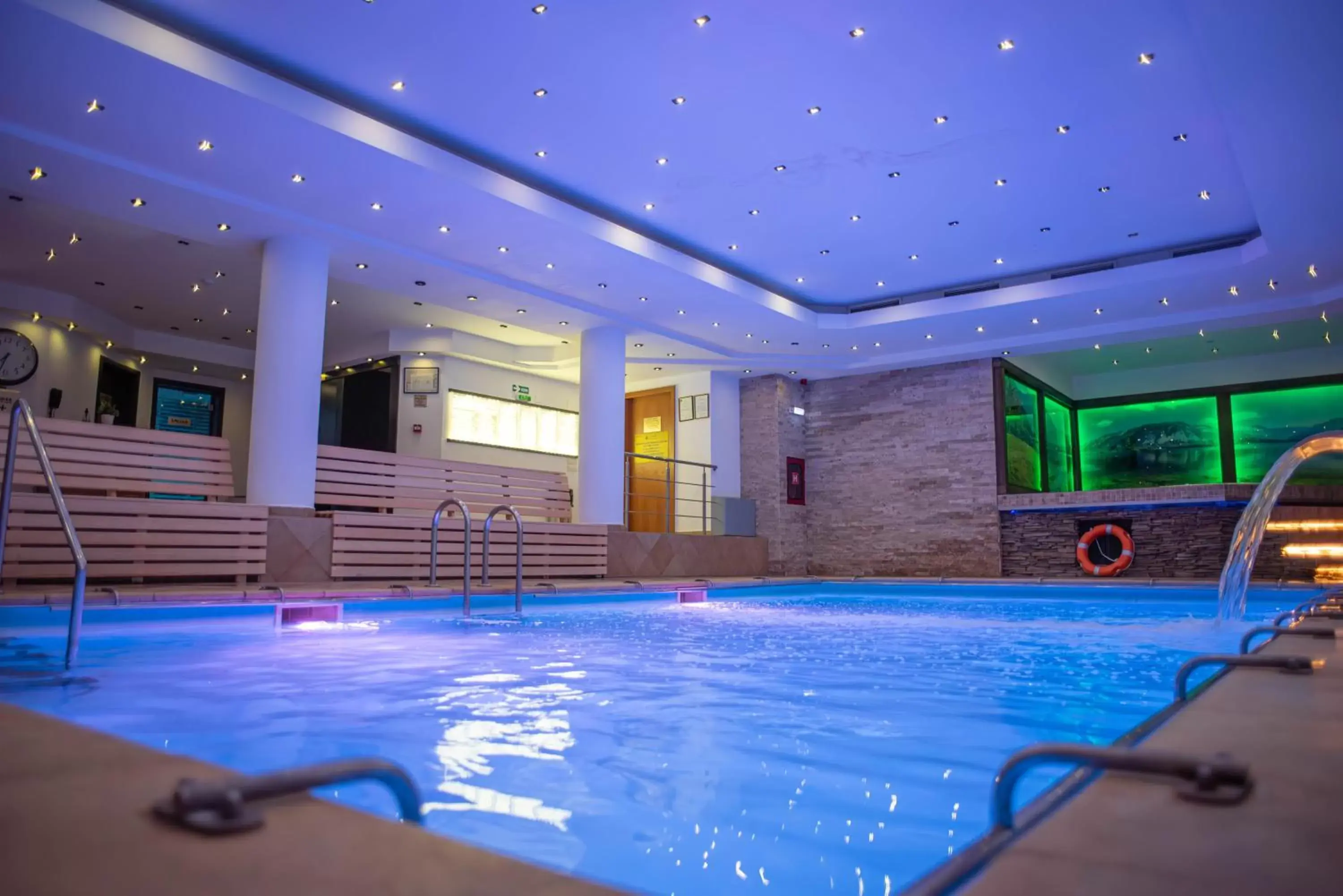 Swimming Pool in Hotel Carpathia