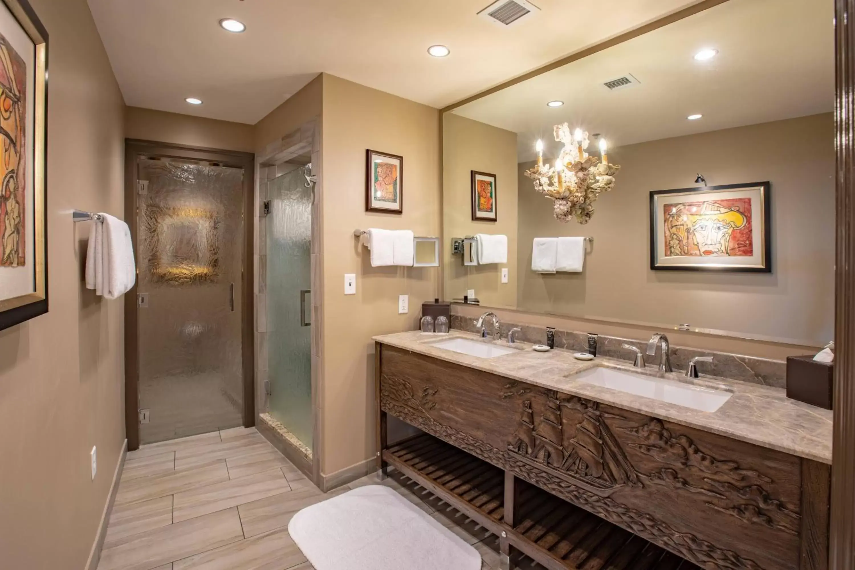 Bathroom in The Bohemian Hotel Savannah Riverfront, Autograph Collection