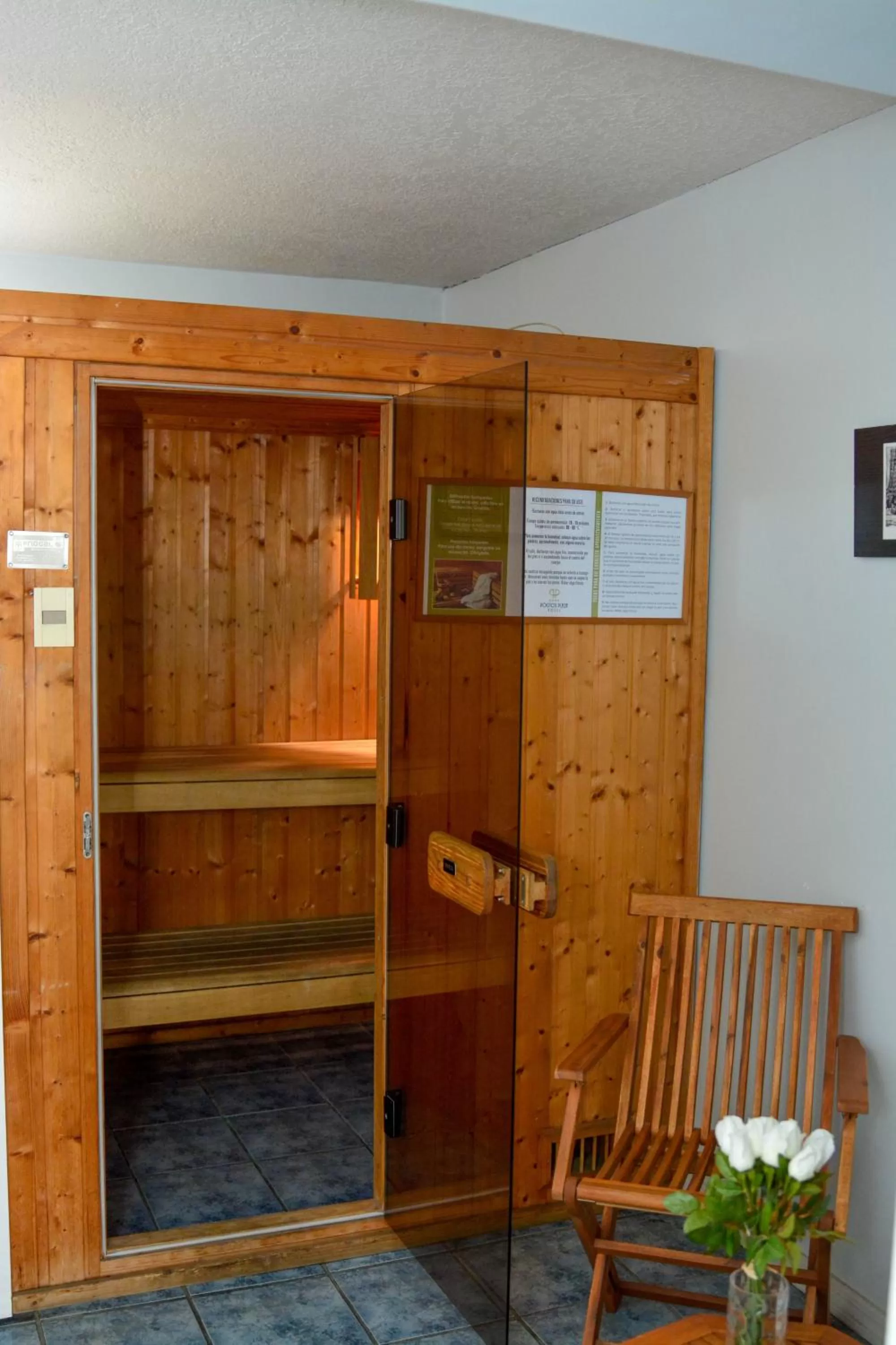 Sauna in Pocitos Plaza Hotel