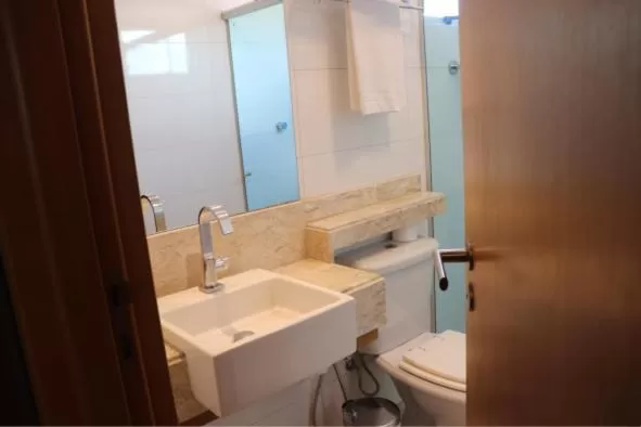 Bathroom in Hotel do Sertão