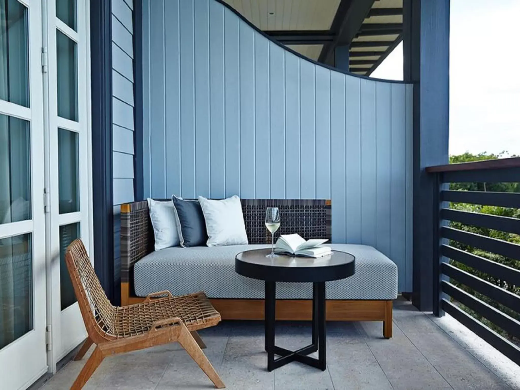 Balcony/Terrace, Seating Area in The Island House