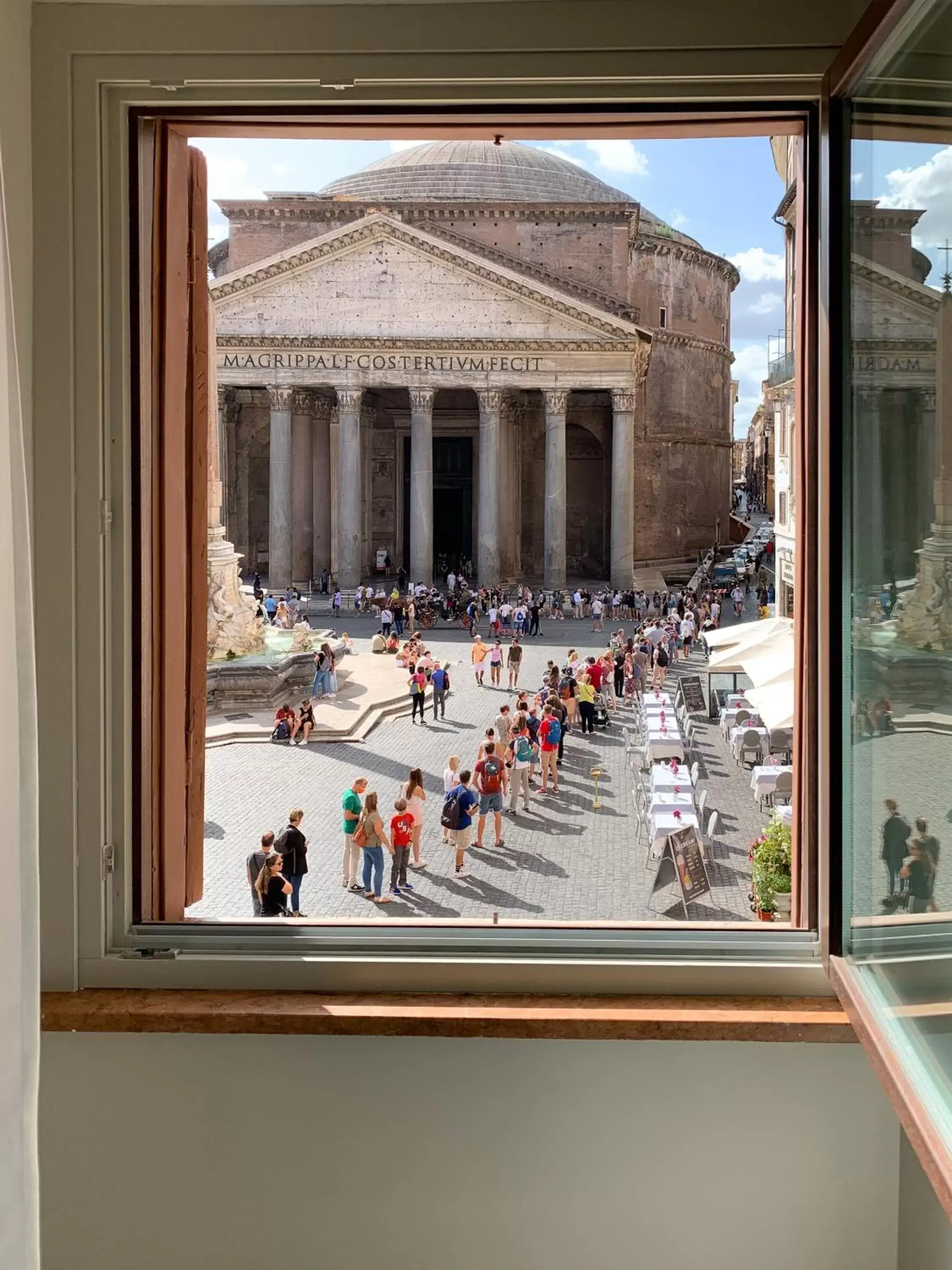 View (from property/room) in Antico Albergo del Sole al Pantheon