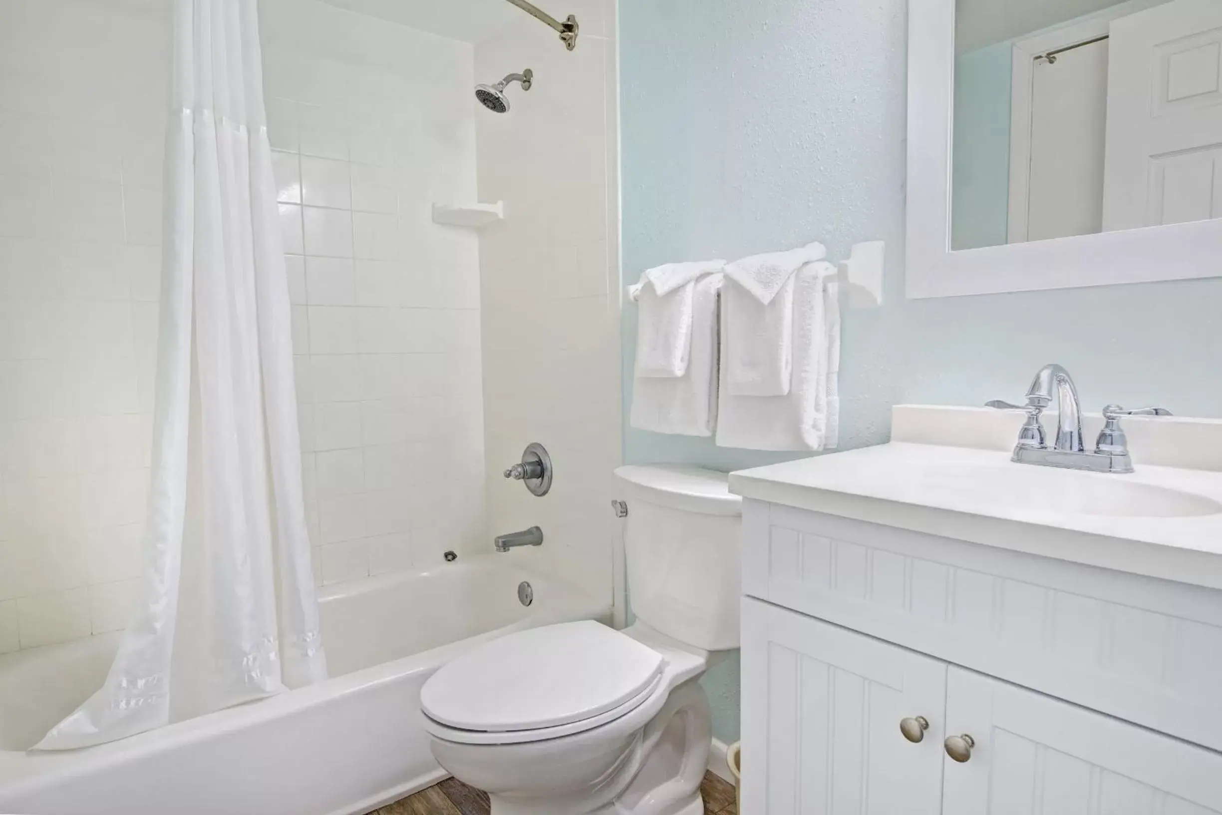 Bathroom in New Smyrna Waves by Exploria Resorts