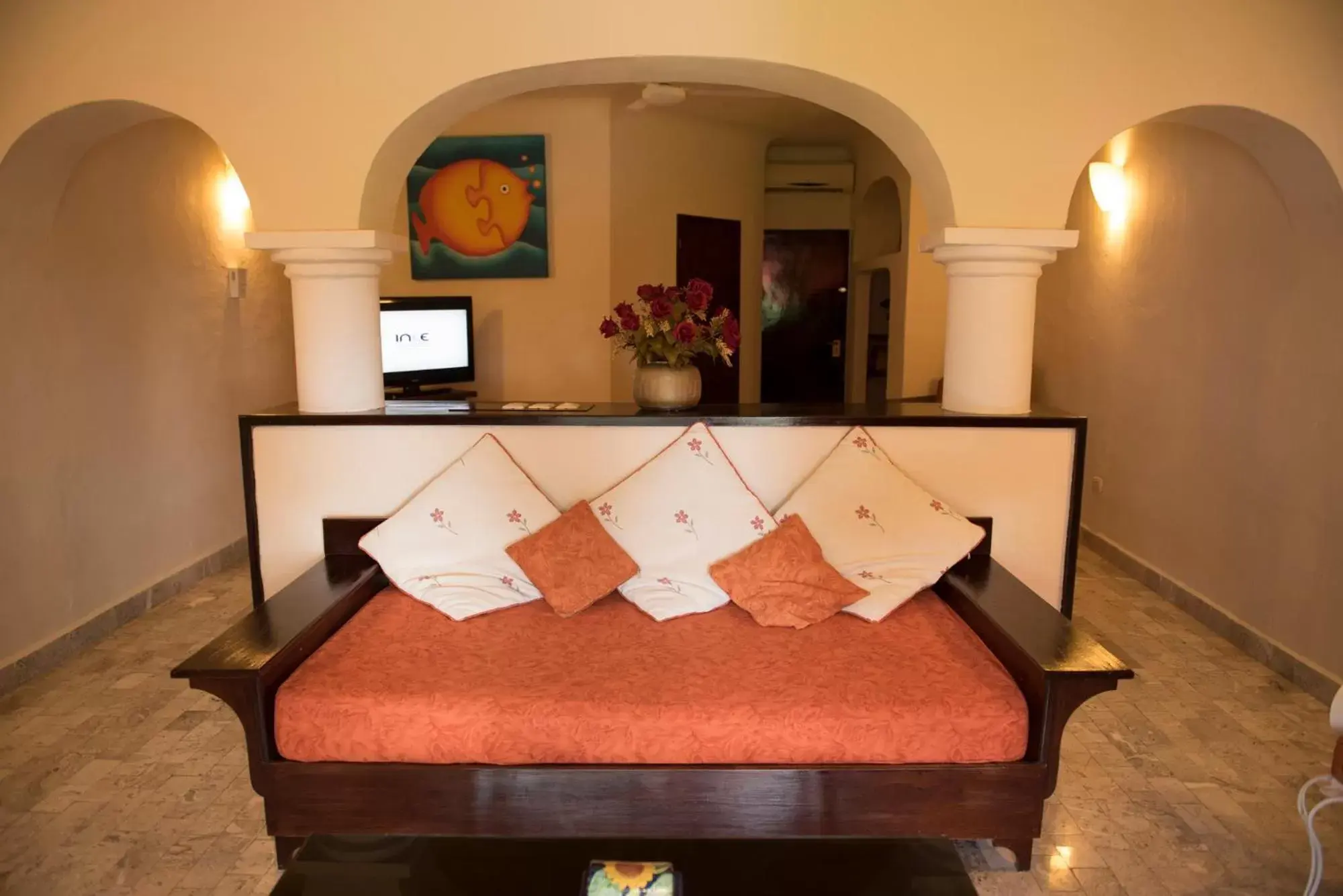 Living room, Seating Area in Villablanca Garden Beach Hotel
