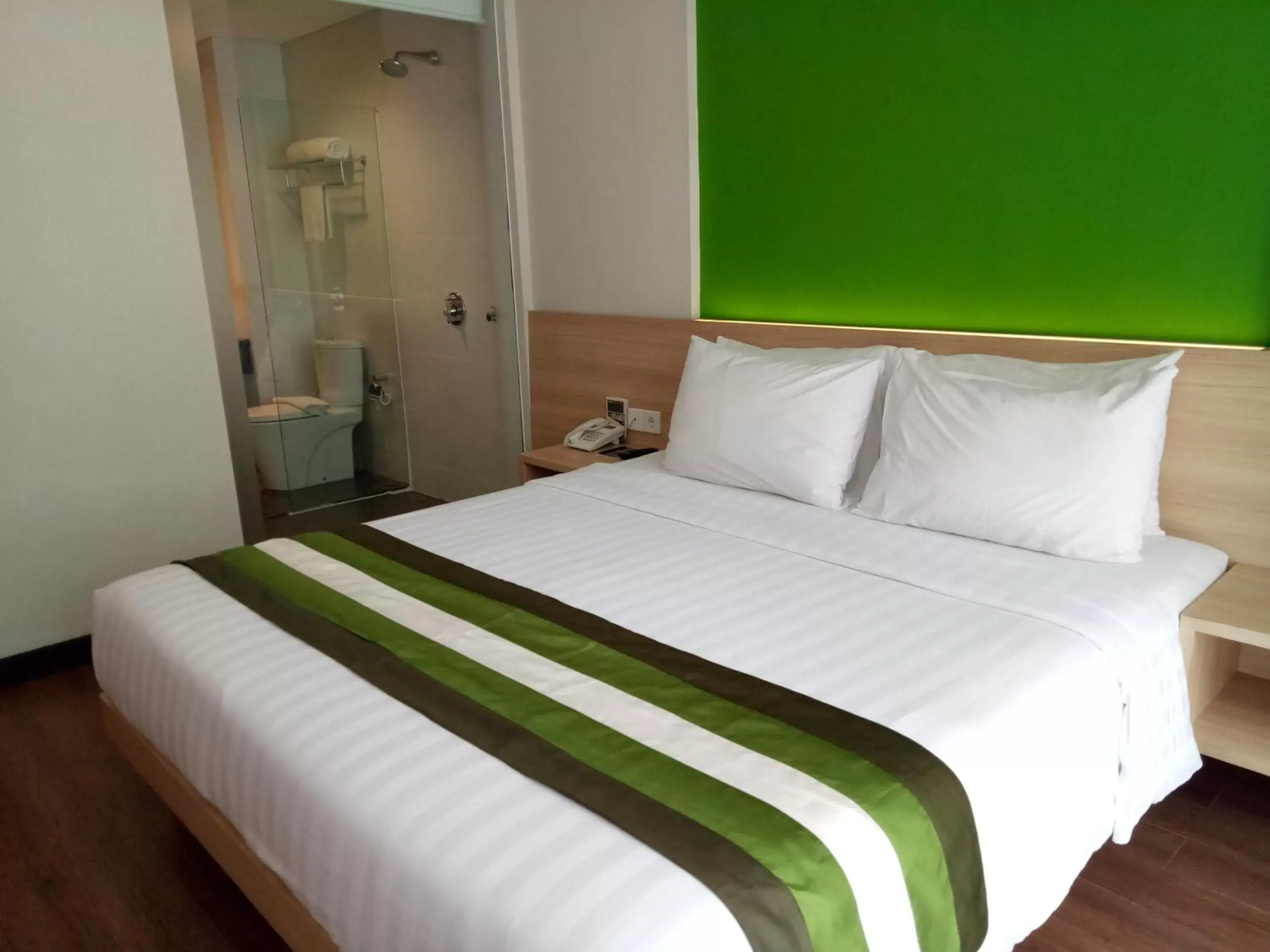 Bed in Grand Whiz Hotel Nusa Dua Bali