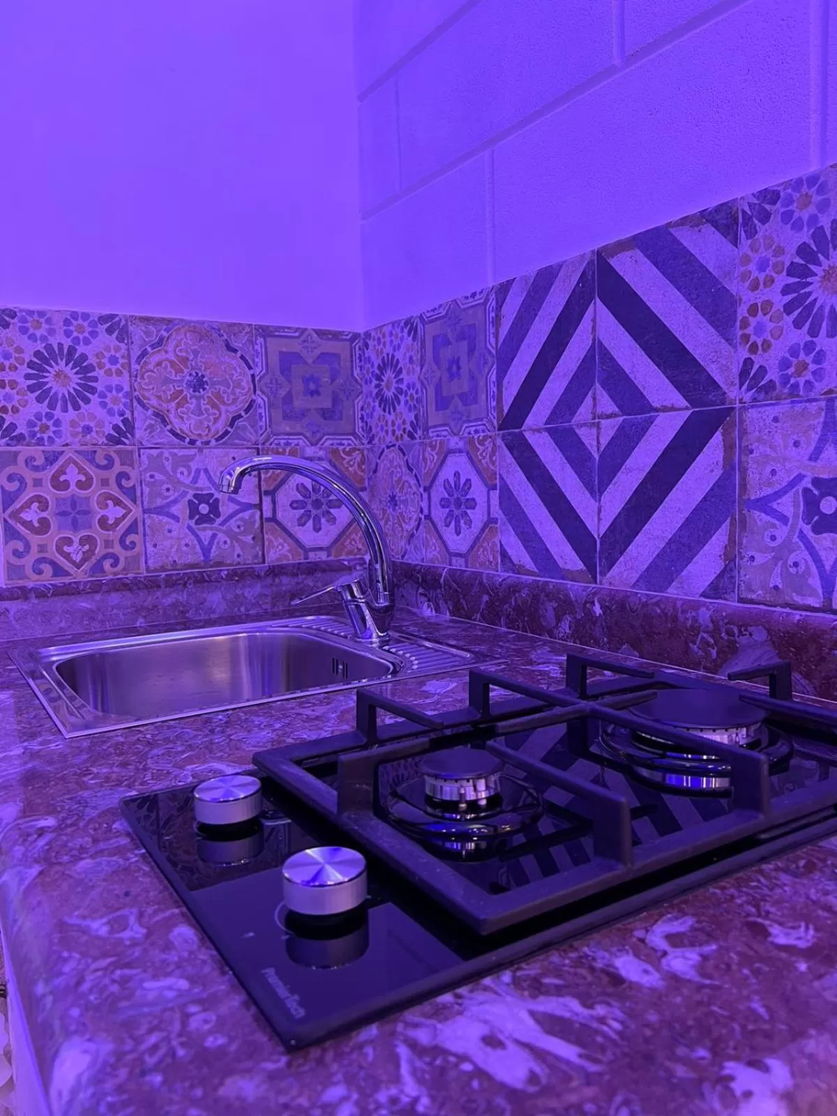 Kitchen or kitchenette in B&B GianLuis